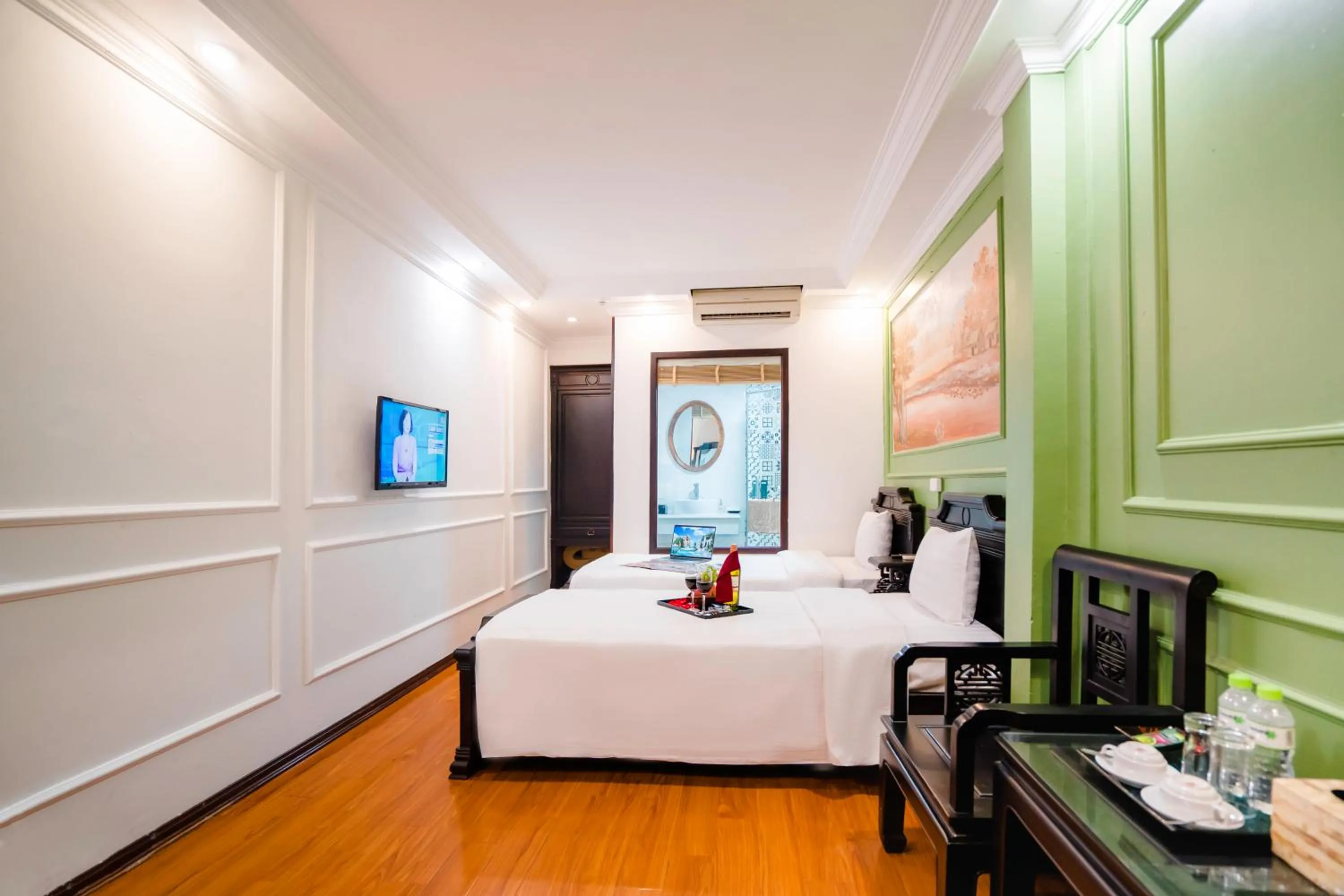 Photo of the whole room, Bed in Sena Boutique Hotel & Travel