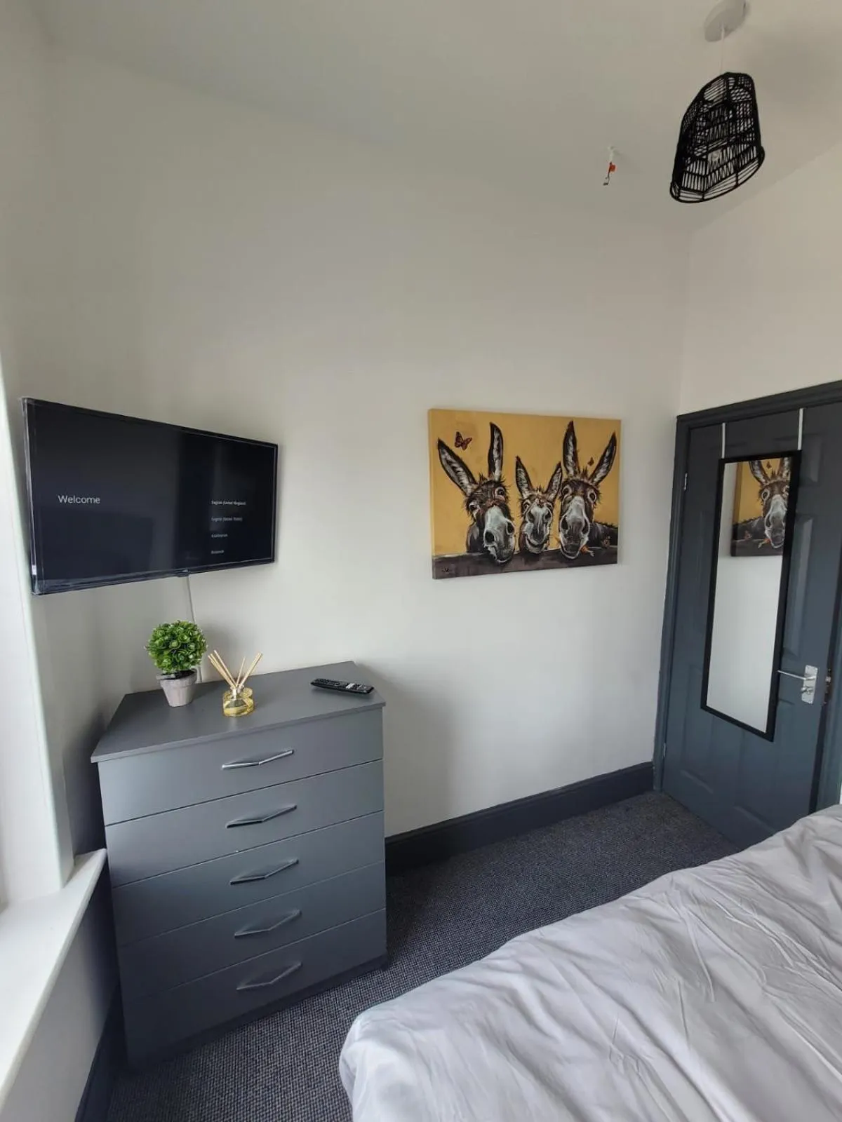 Bed in The Goldmine Rooms