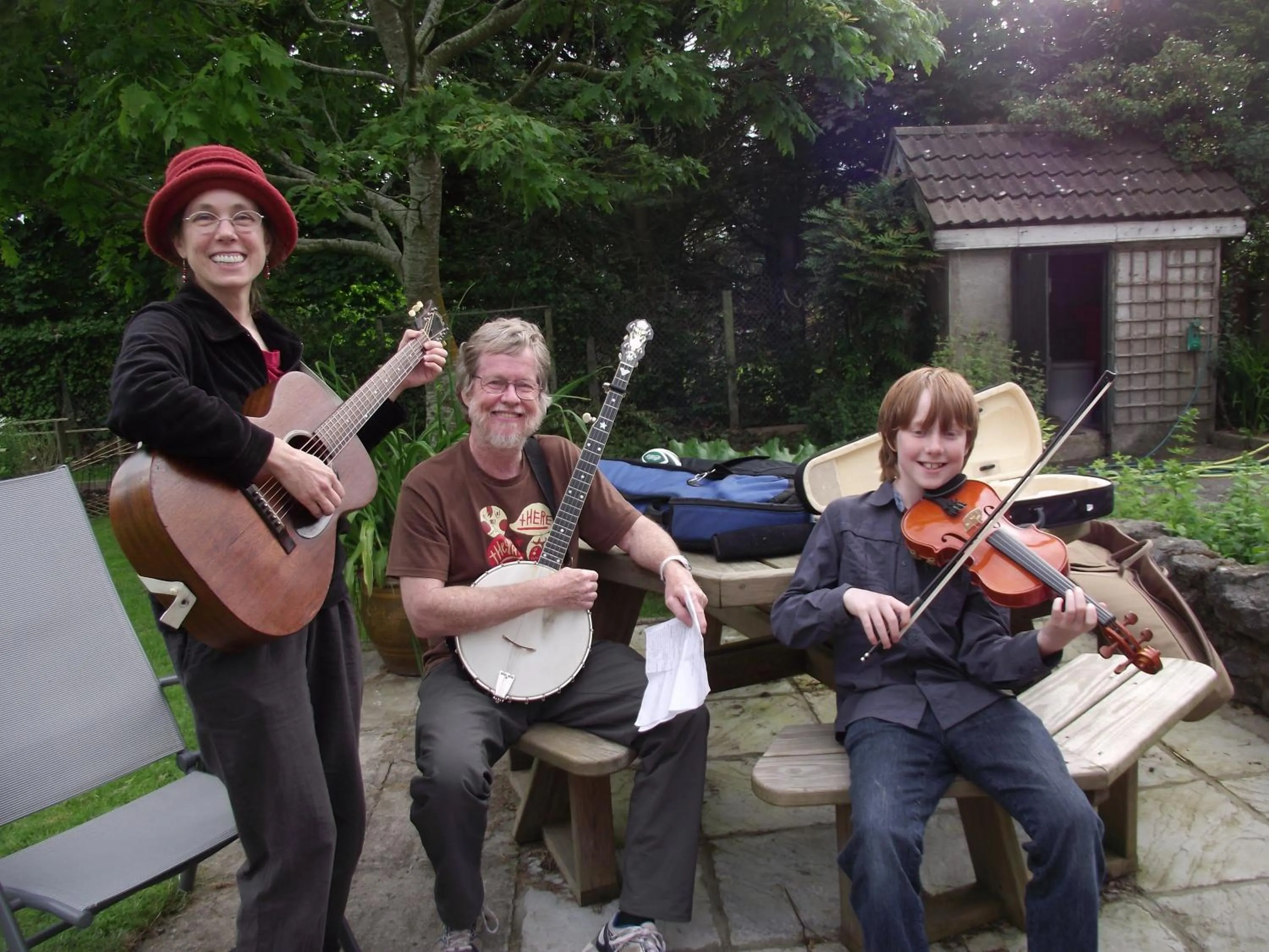 People in Twin Oaks Bed & Breakfast