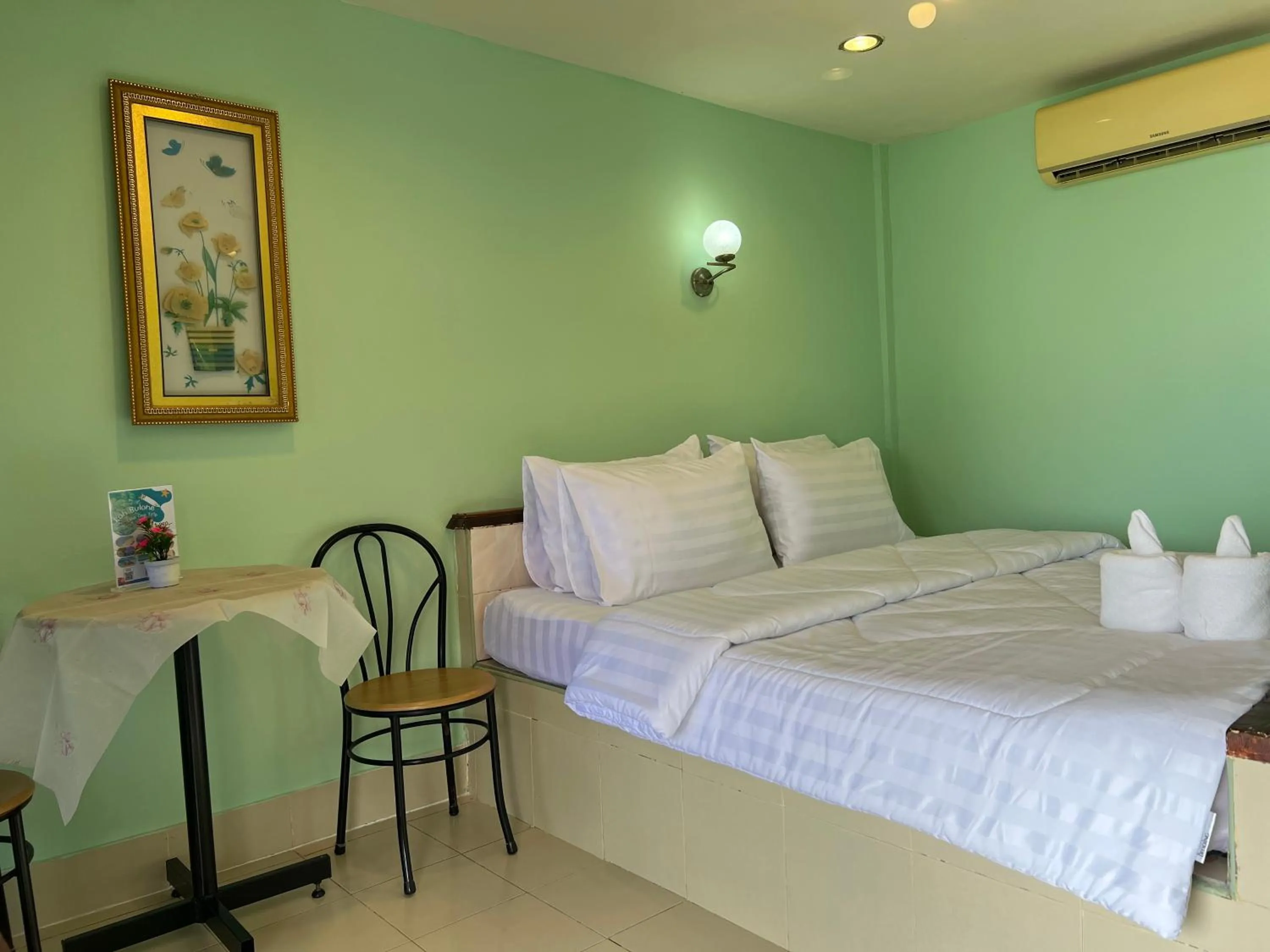 Bed in Marina Resort at Pakbara Satun