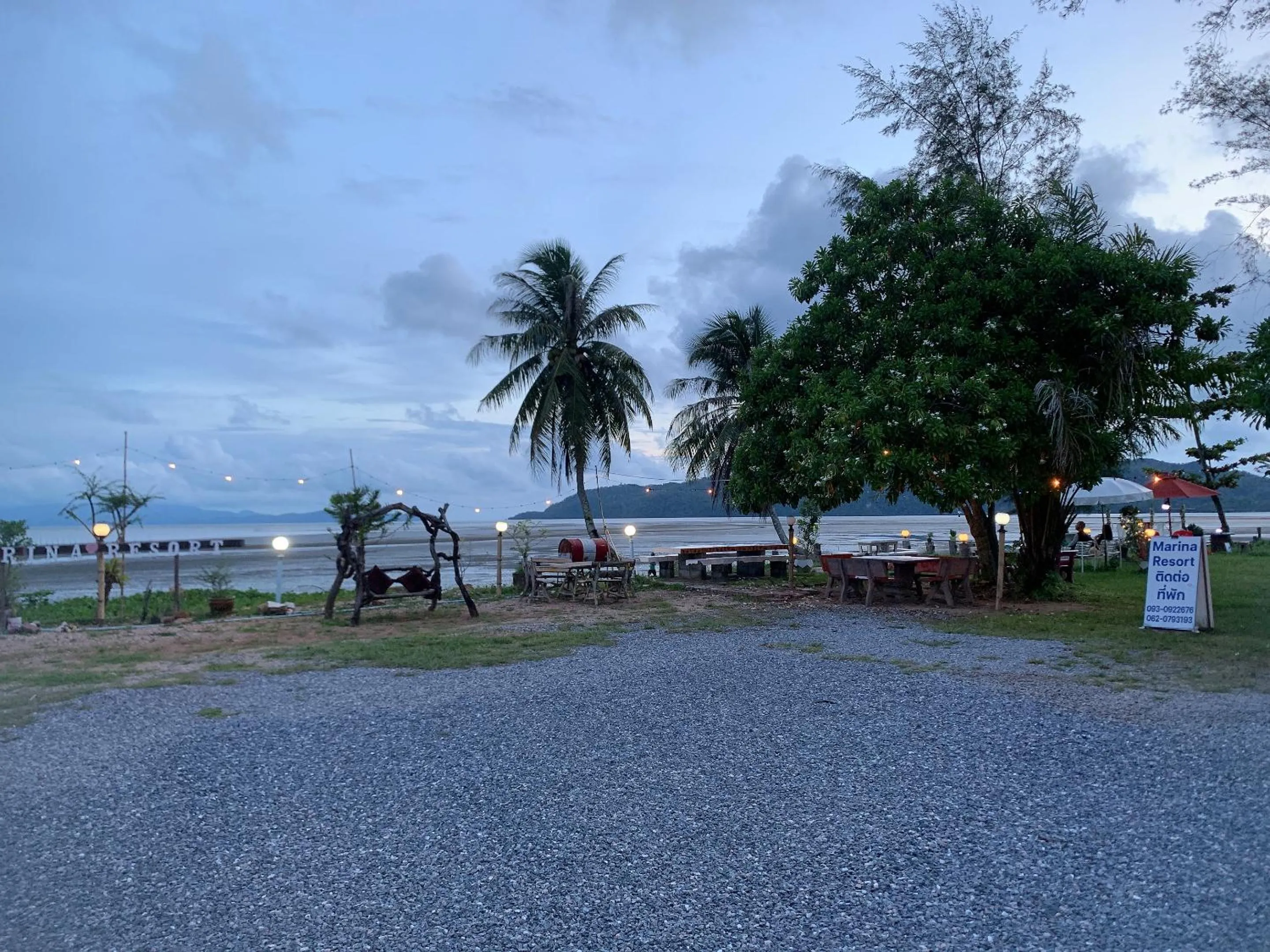 Natural landscape in Marina Resort at Pakbara Satun