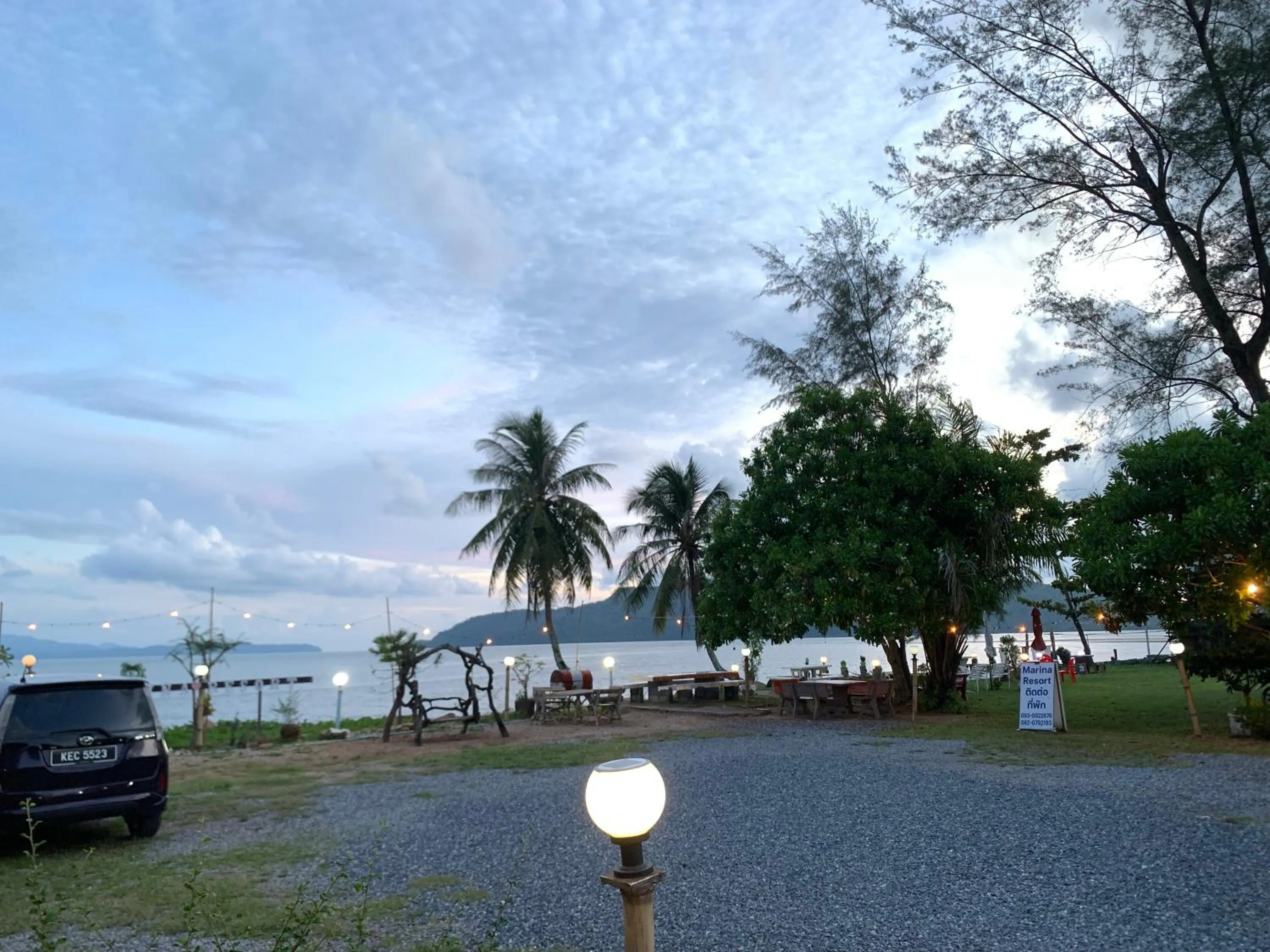 Natural landscape in Marina Resort at Pakbara Satun