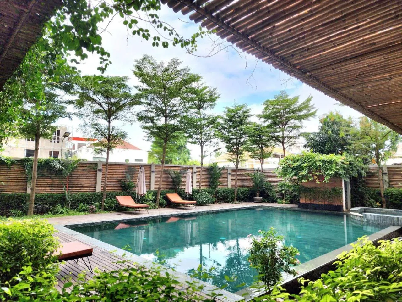 Garden in DACO Hotel