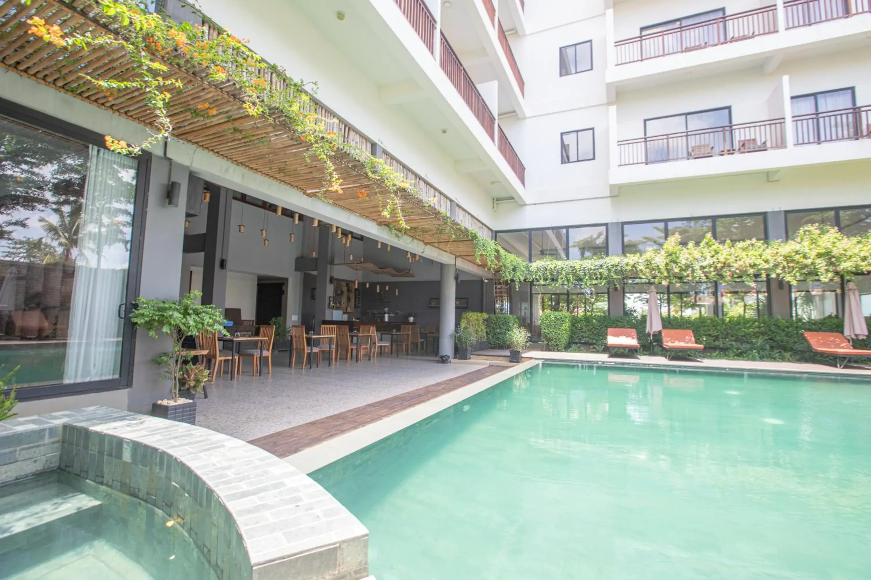 Swimming pool in DACO Hotel Swimming pool in DACO Hotel