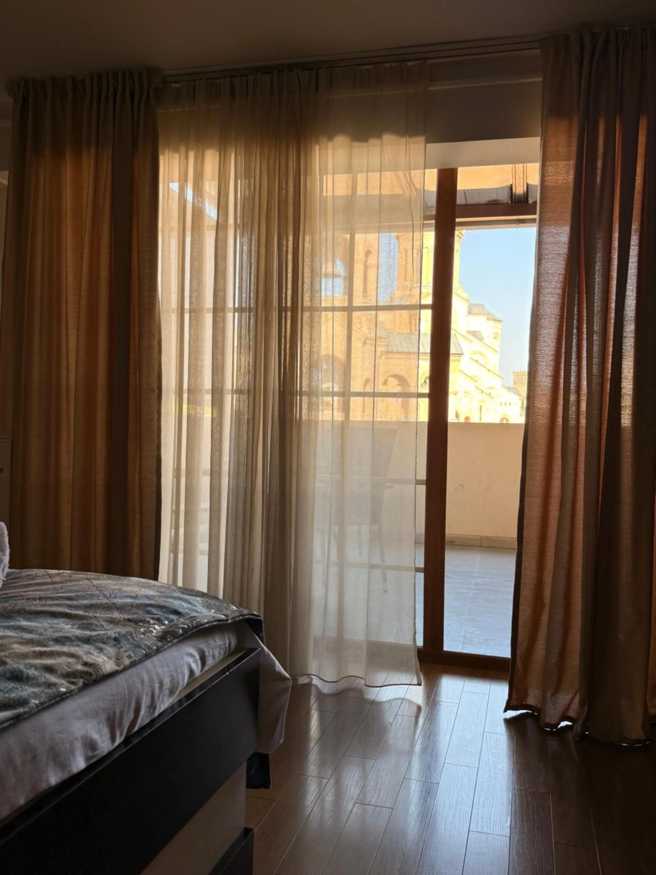 Balcony/Terrace, Bed in Liva Hotel