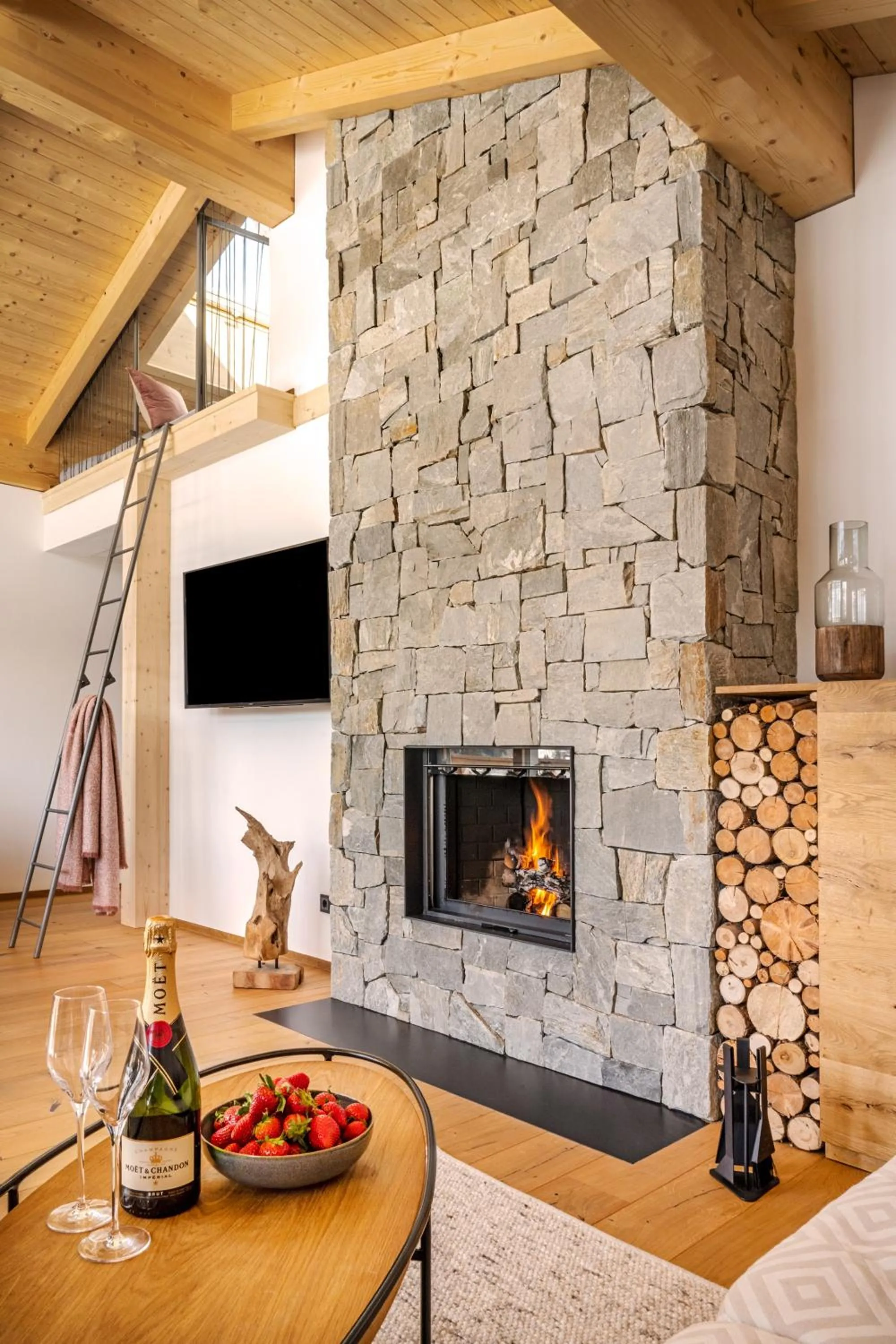 Living room in Alpin Residenz Dachsteinperle