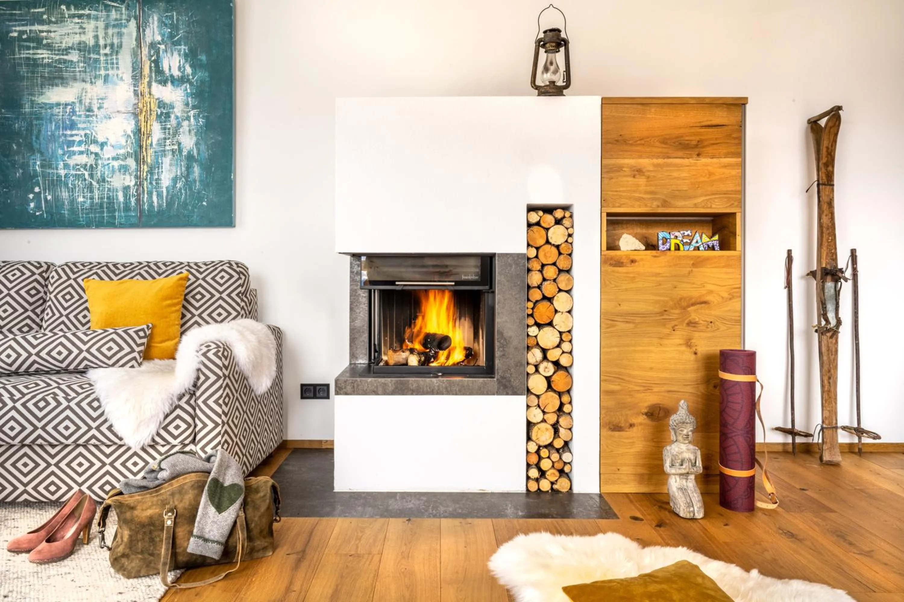 Living room in Alpin Residenz Dachsteinperle