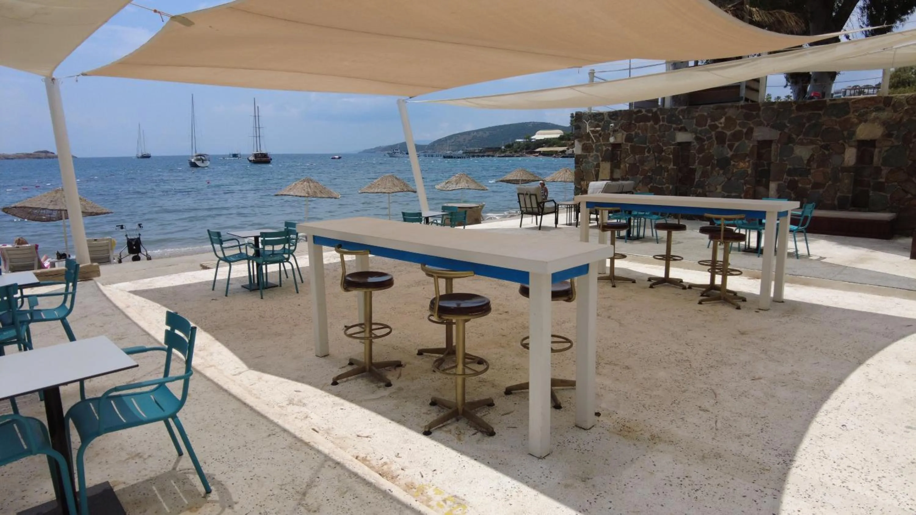 Beach in Gumbet Cove Hotel