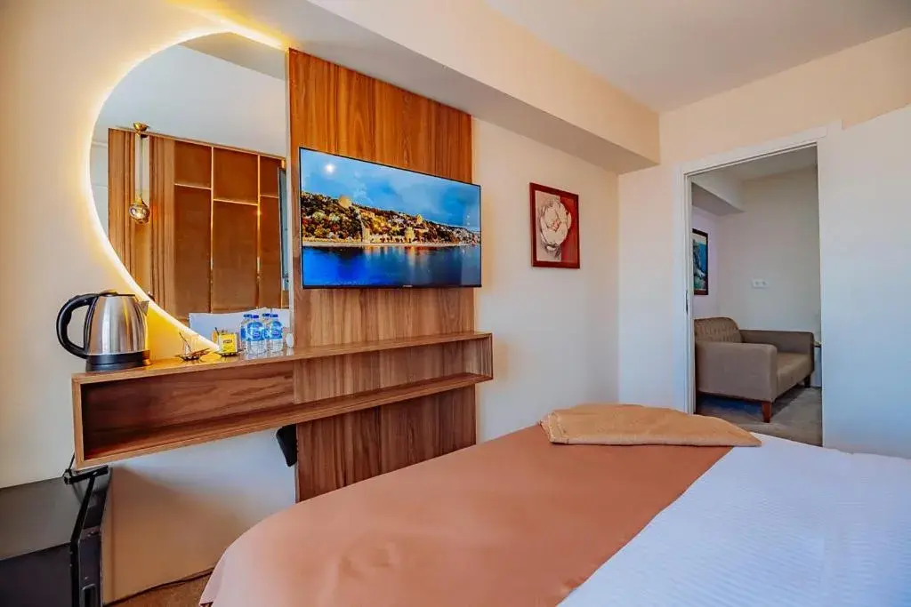 Bed in Ali Khan Hotel Bed in Ali Khan Hotel