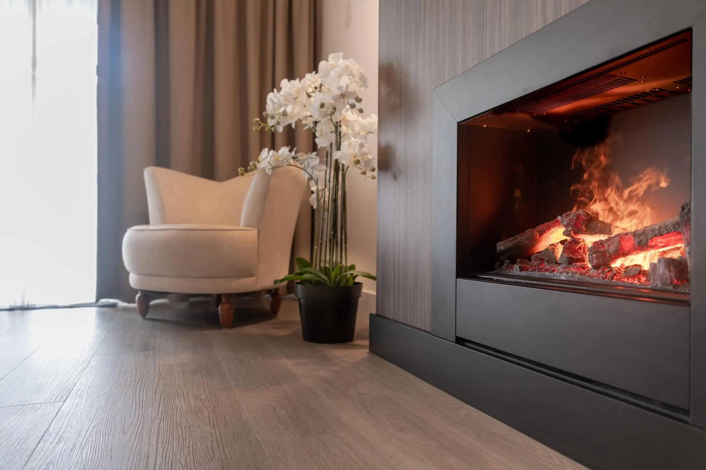 Seating area in Golden Tulip Ampt van Nijkerk