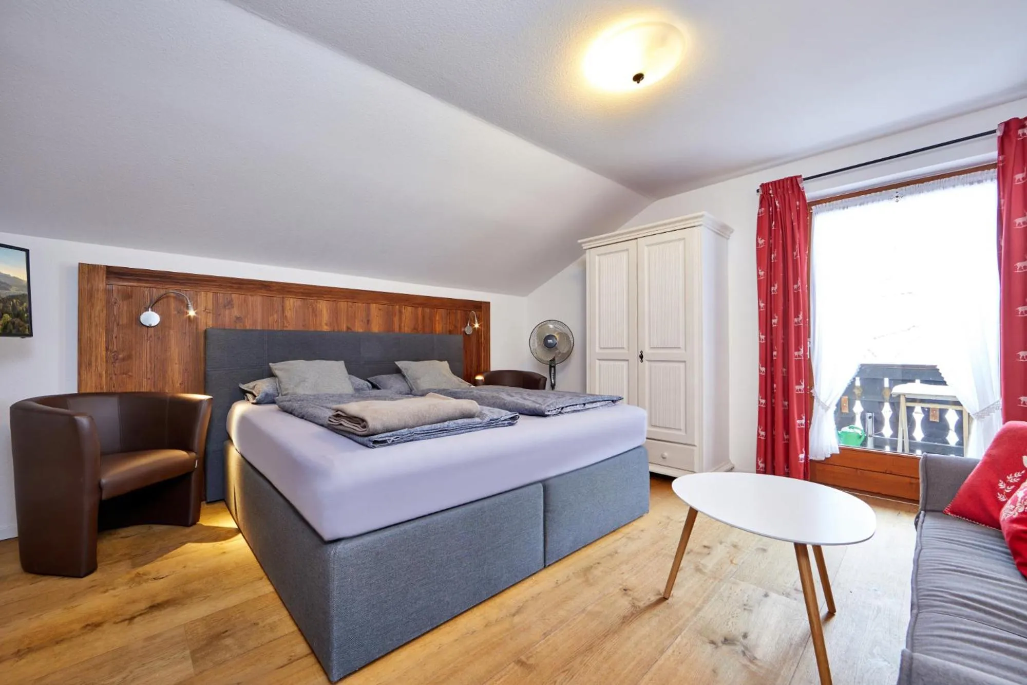 Bed in Alpen Gästehaus