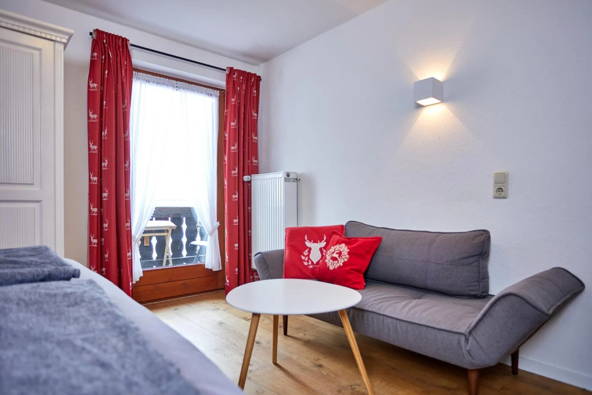 Living room in Alpen Gästehaus