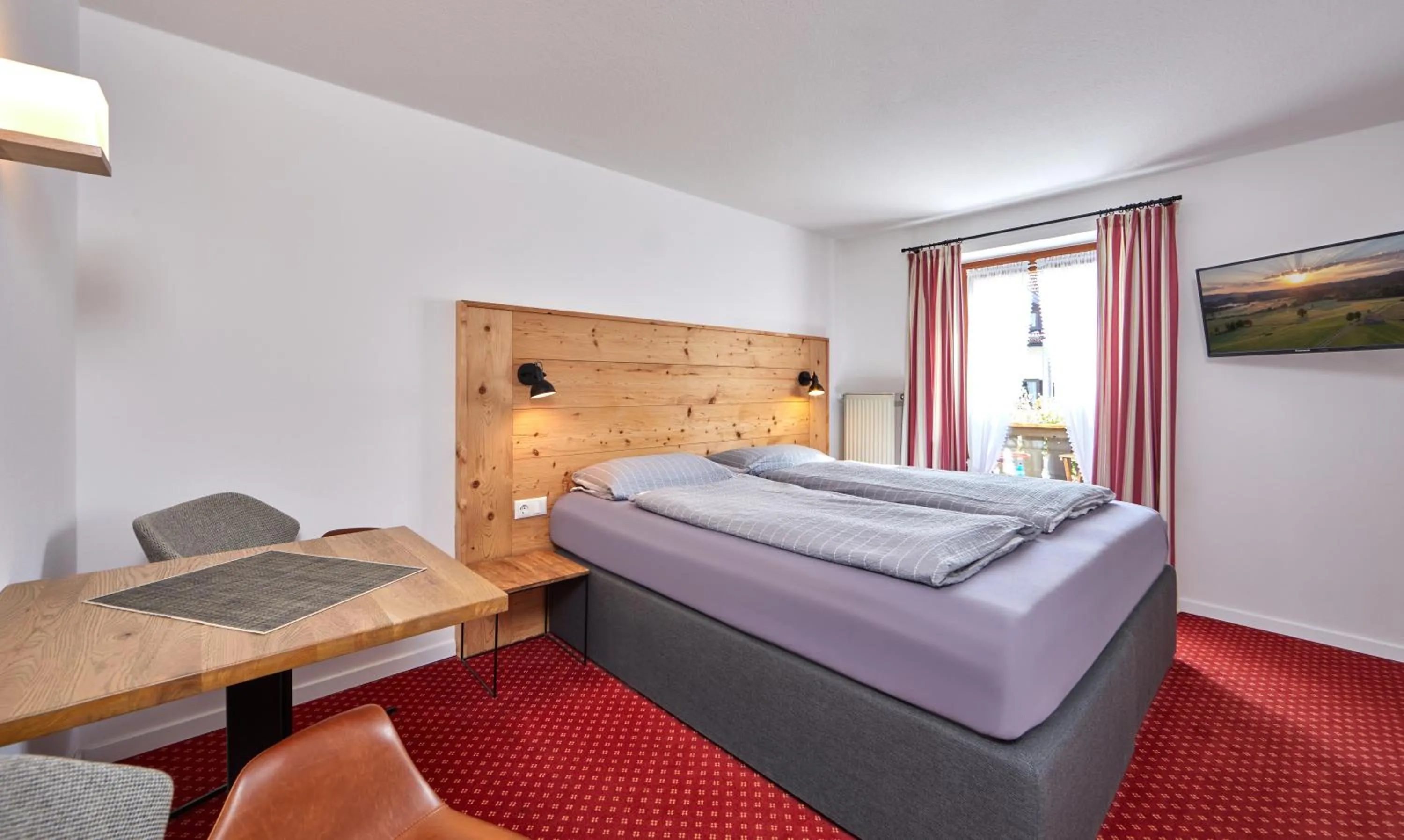 Photo of the whole room, Bed in Alpen Gästehaus