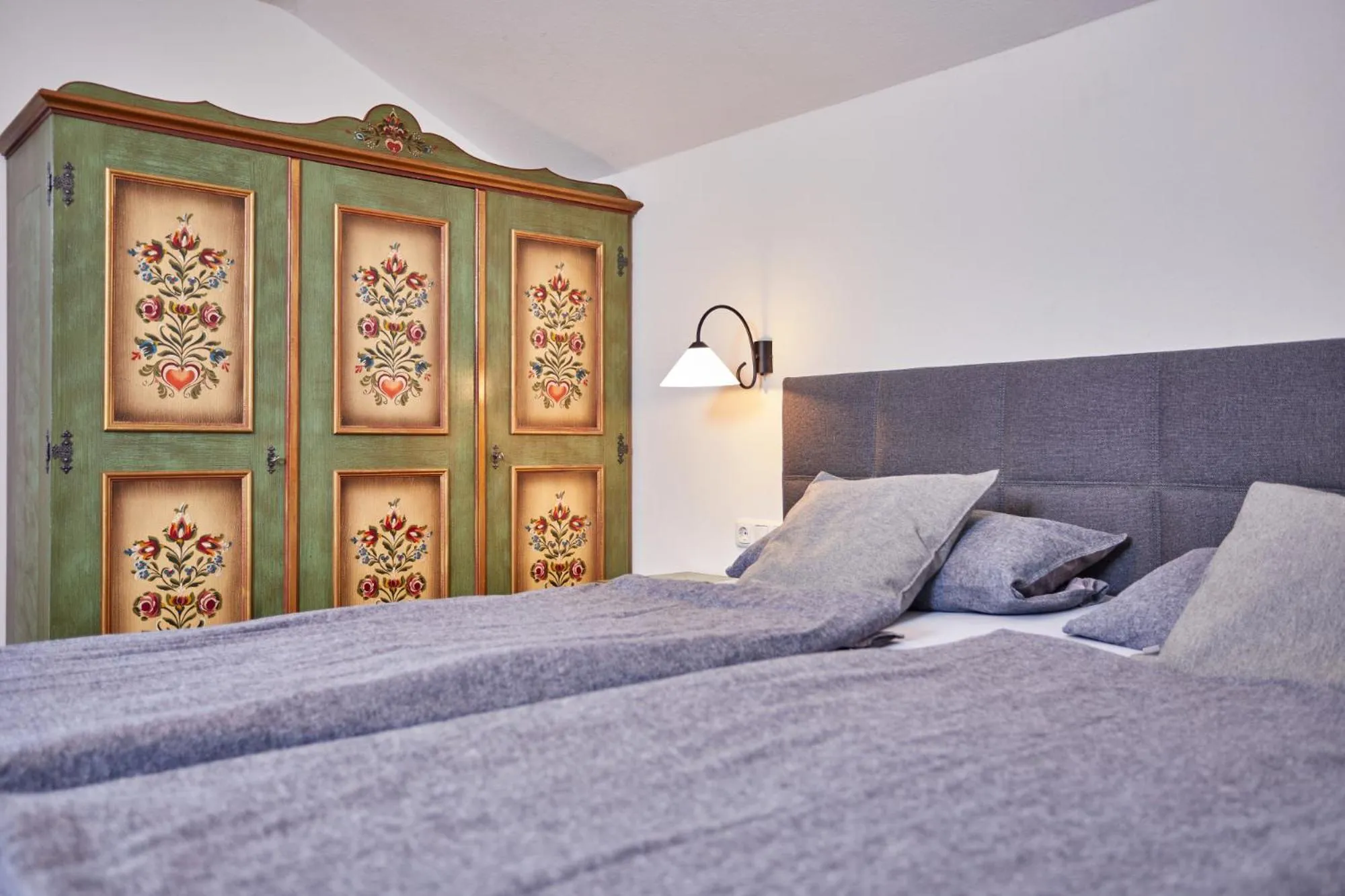 Bed in Alpen Gästehaus