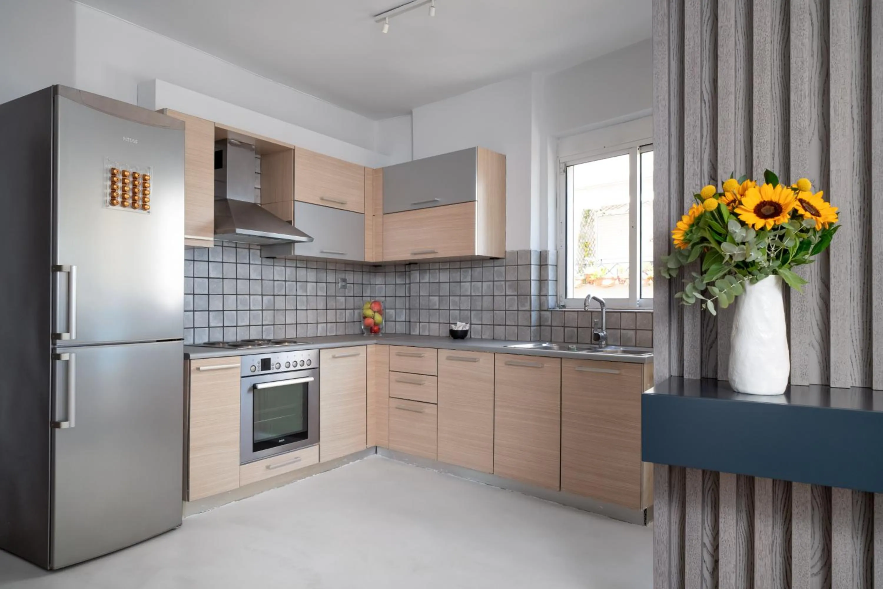 Kitchen or kitchenette in Varkiza Sea Front Residence by First Class Properties