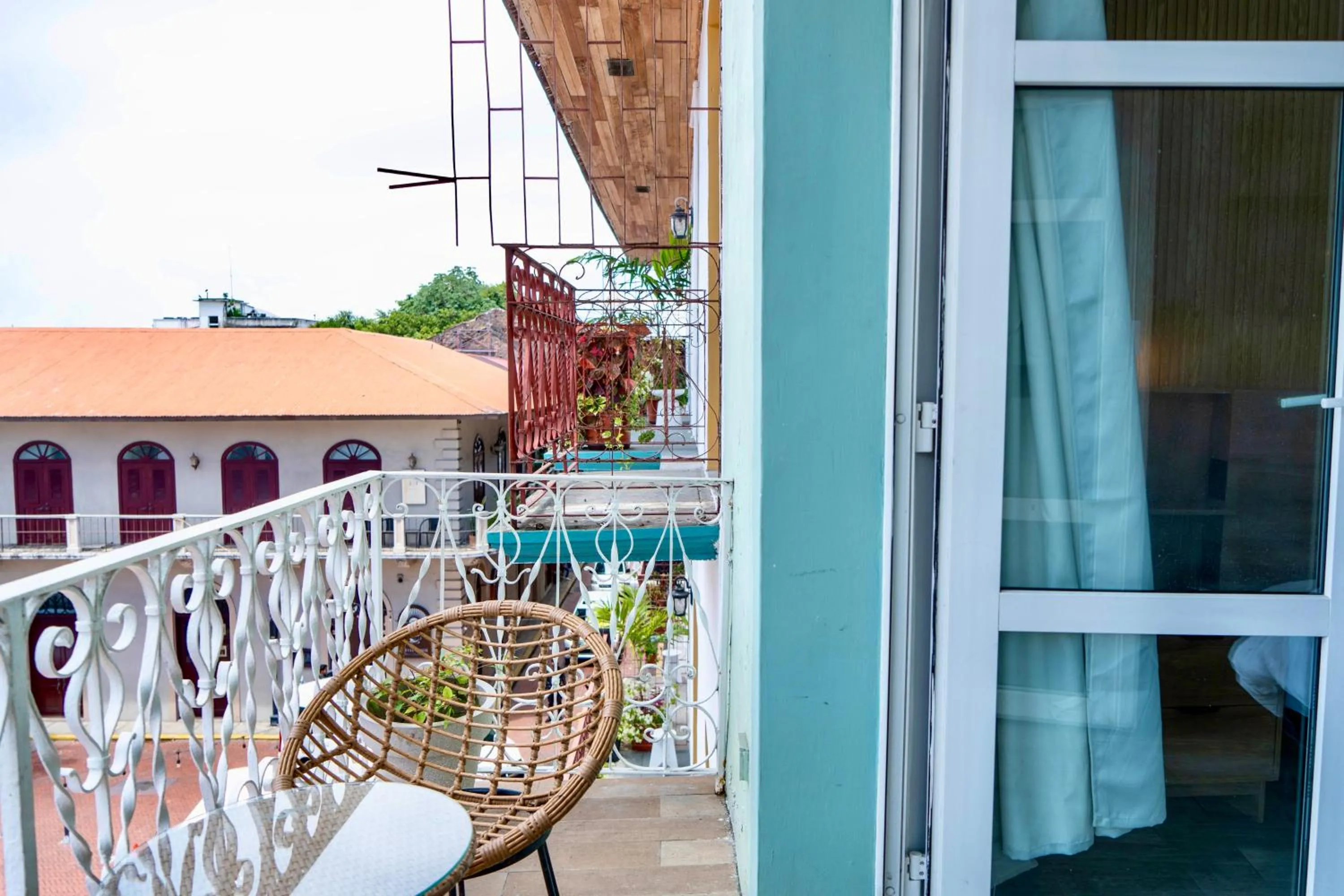 Balcony/Terrace in Hotel Baluarte Boutique Panama