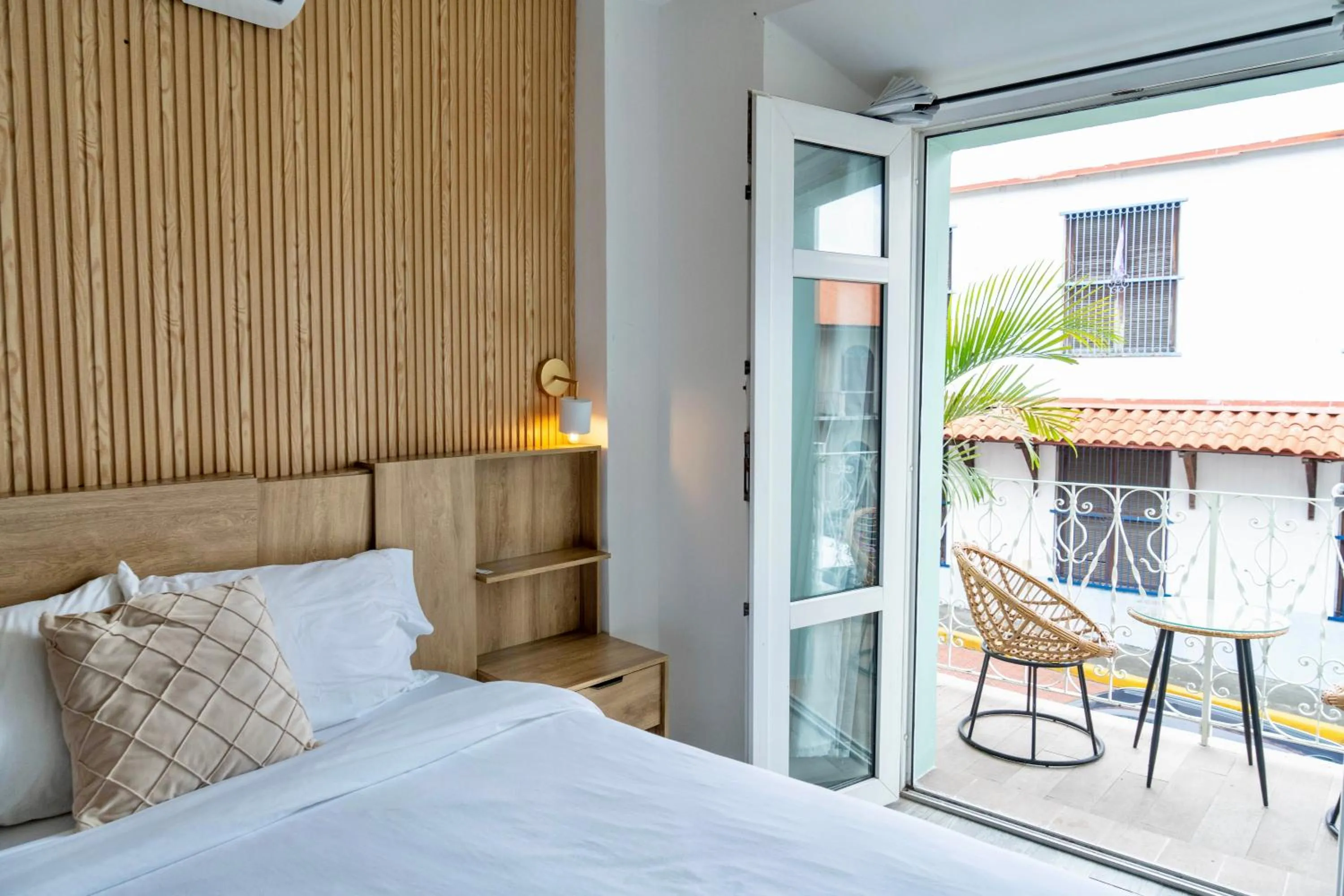 Balcony/Terrace in Hotel Baluarte Boutique Panama