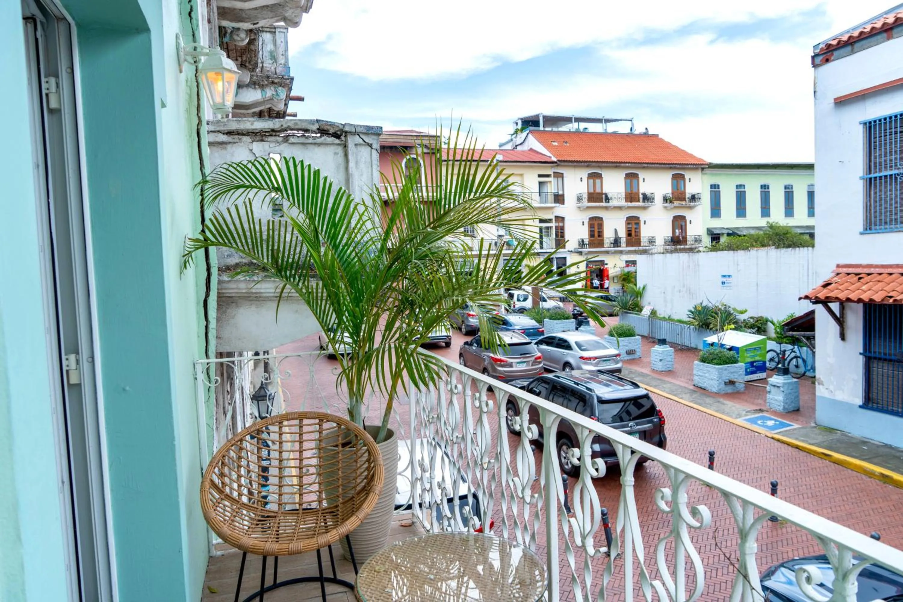 Balcony/Terrace in Hotel Baluarte Boutique Panama