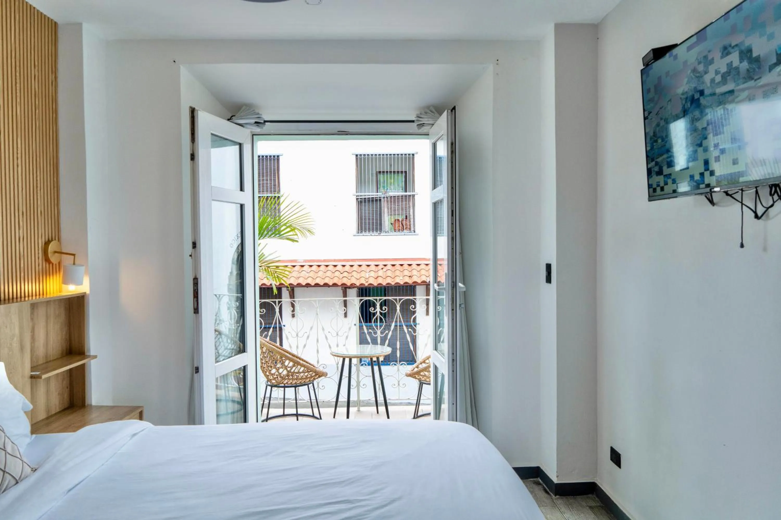 Balcony/Terrace in Hotel Baluarte Boutique Panama