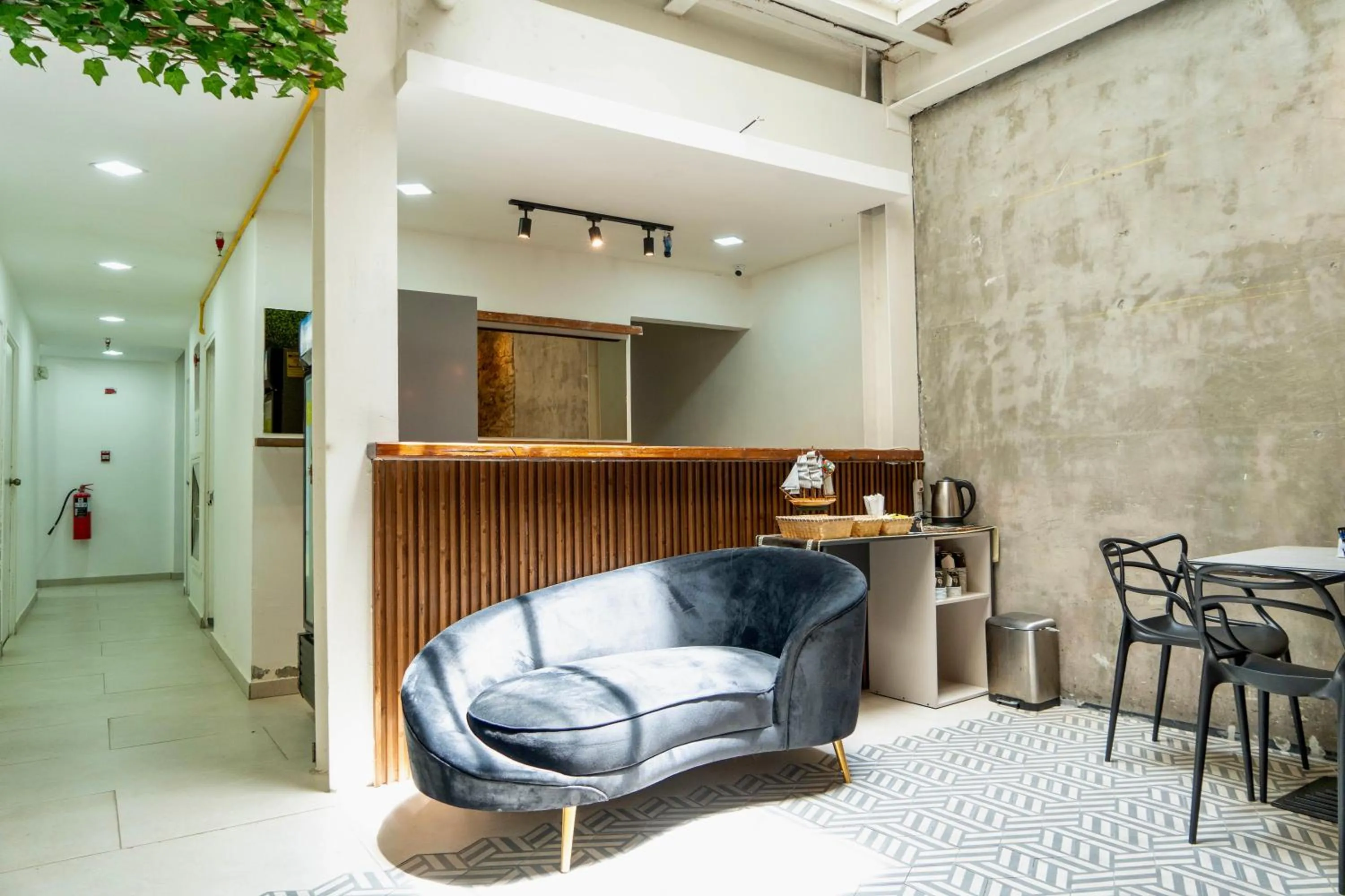 Living room in Hotel Baluarte Boutique Panama