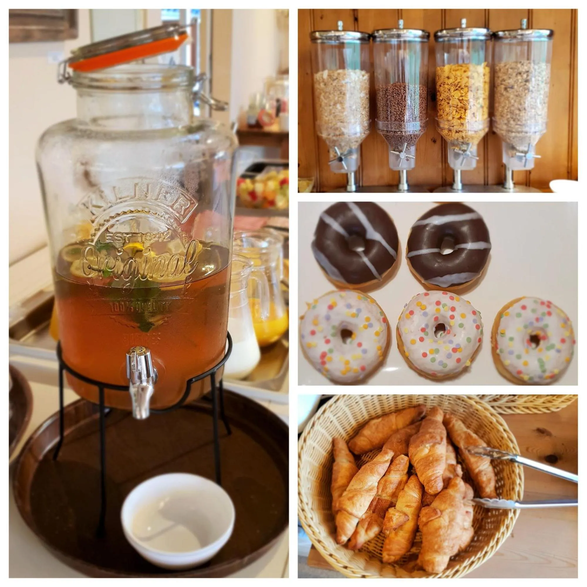 Buffet breakfast in Strandhotel de Horn