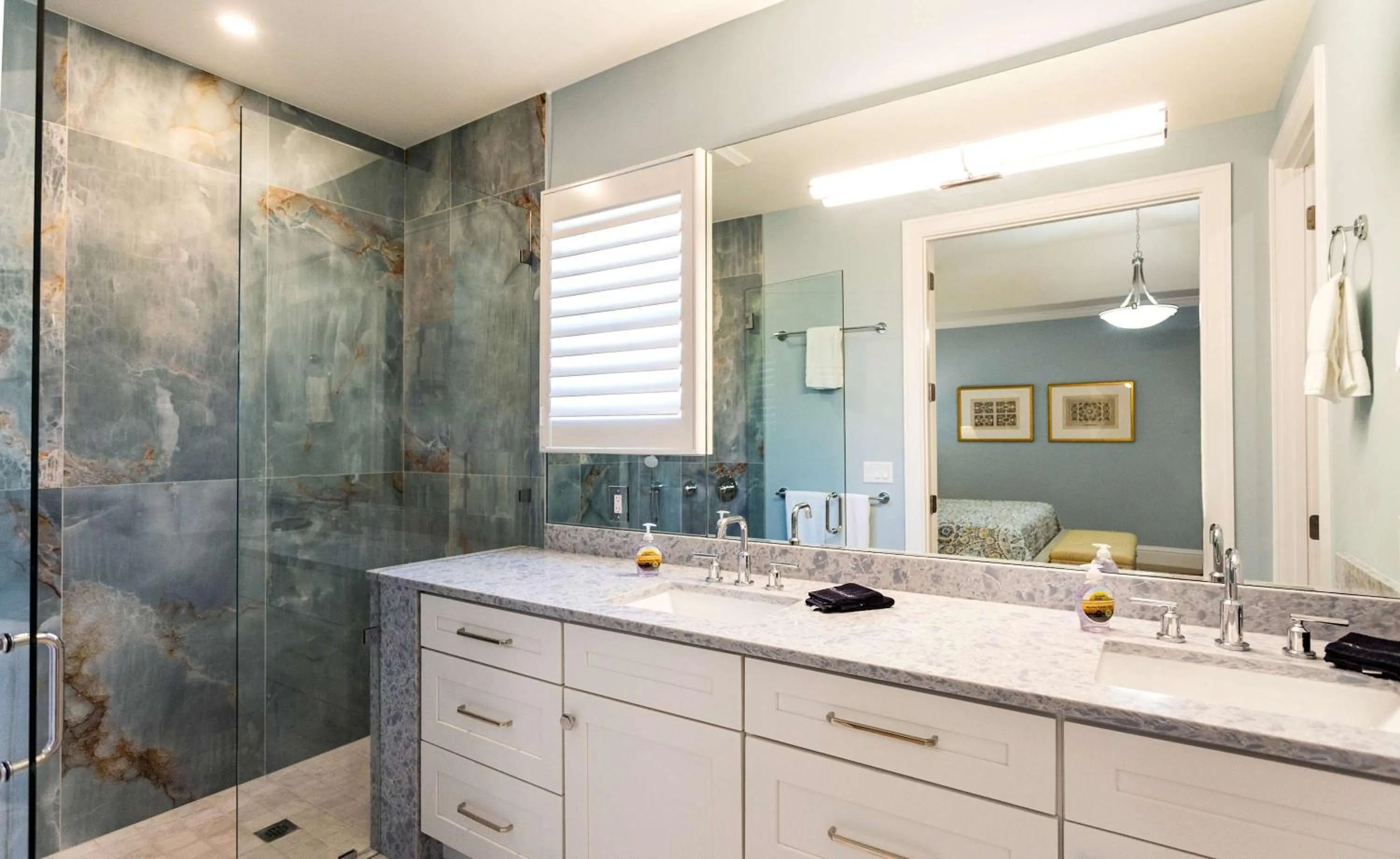Bathroom in Tuscan Vacation Rental