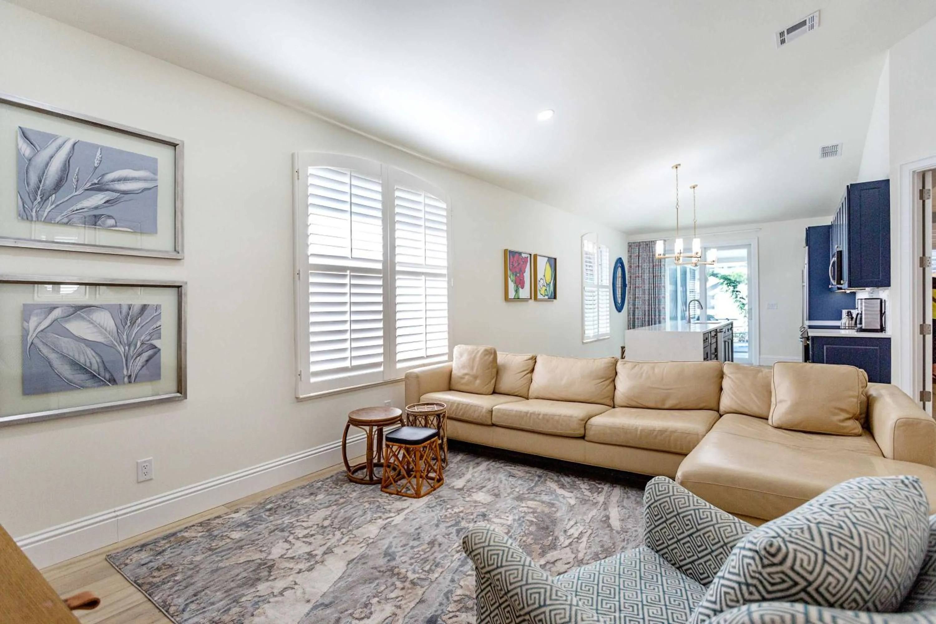 Living room in Tuscan Vacation Rental