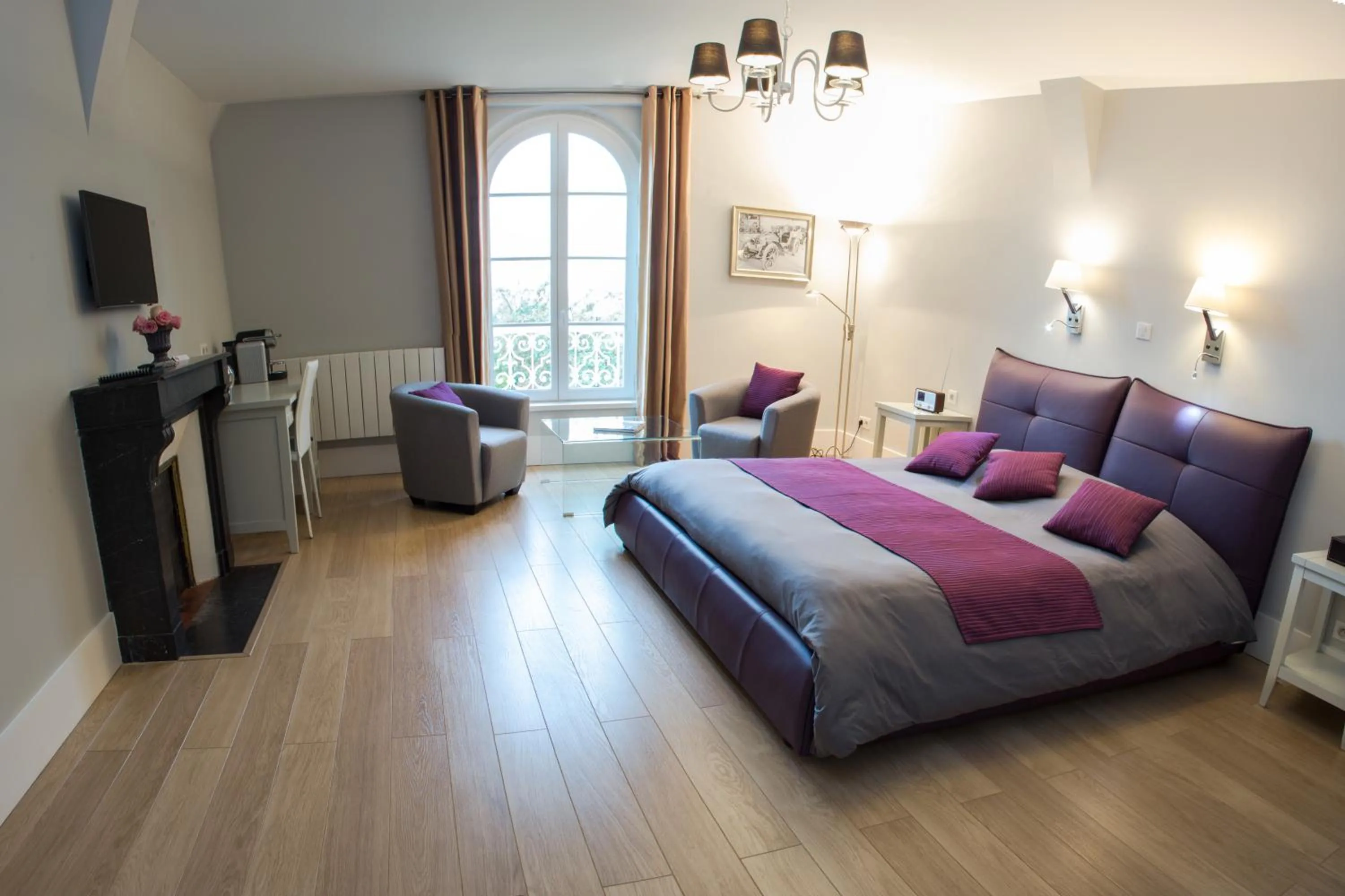 Bedroom in Château de la Folie
