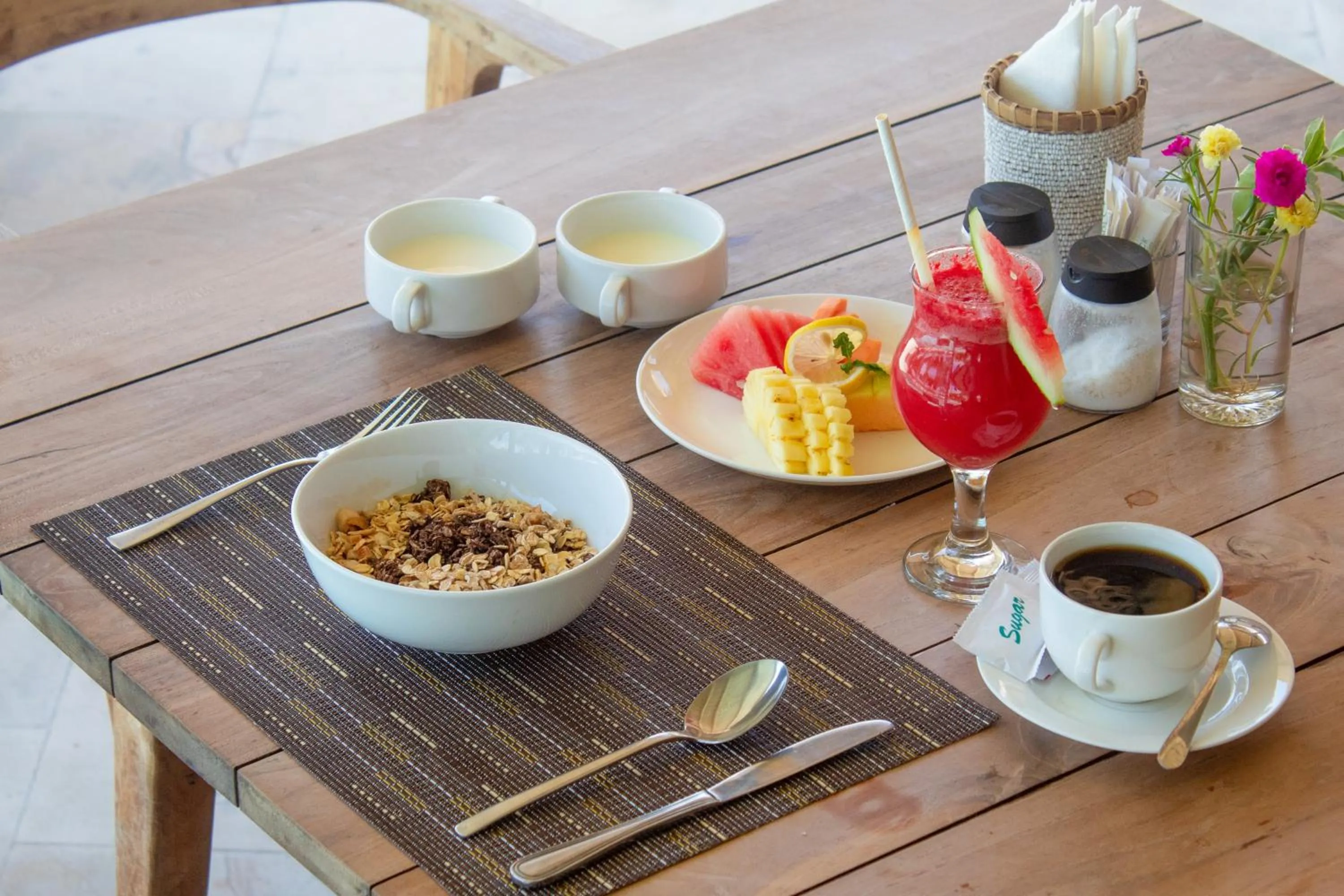 Restaurant/places to eat in Ora Villas Gili Meno