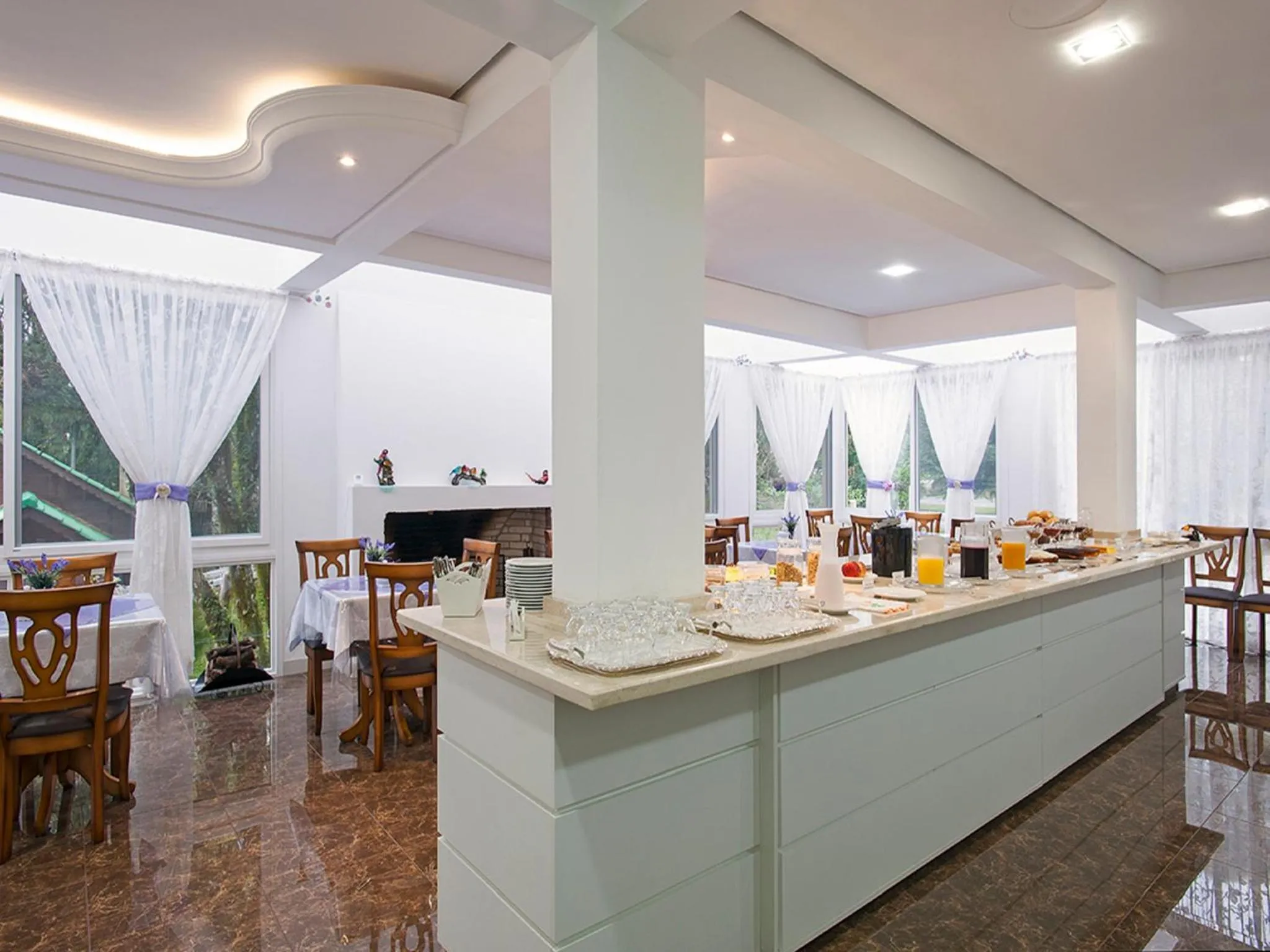 Food and drinks in Pousada Perfume de Canela