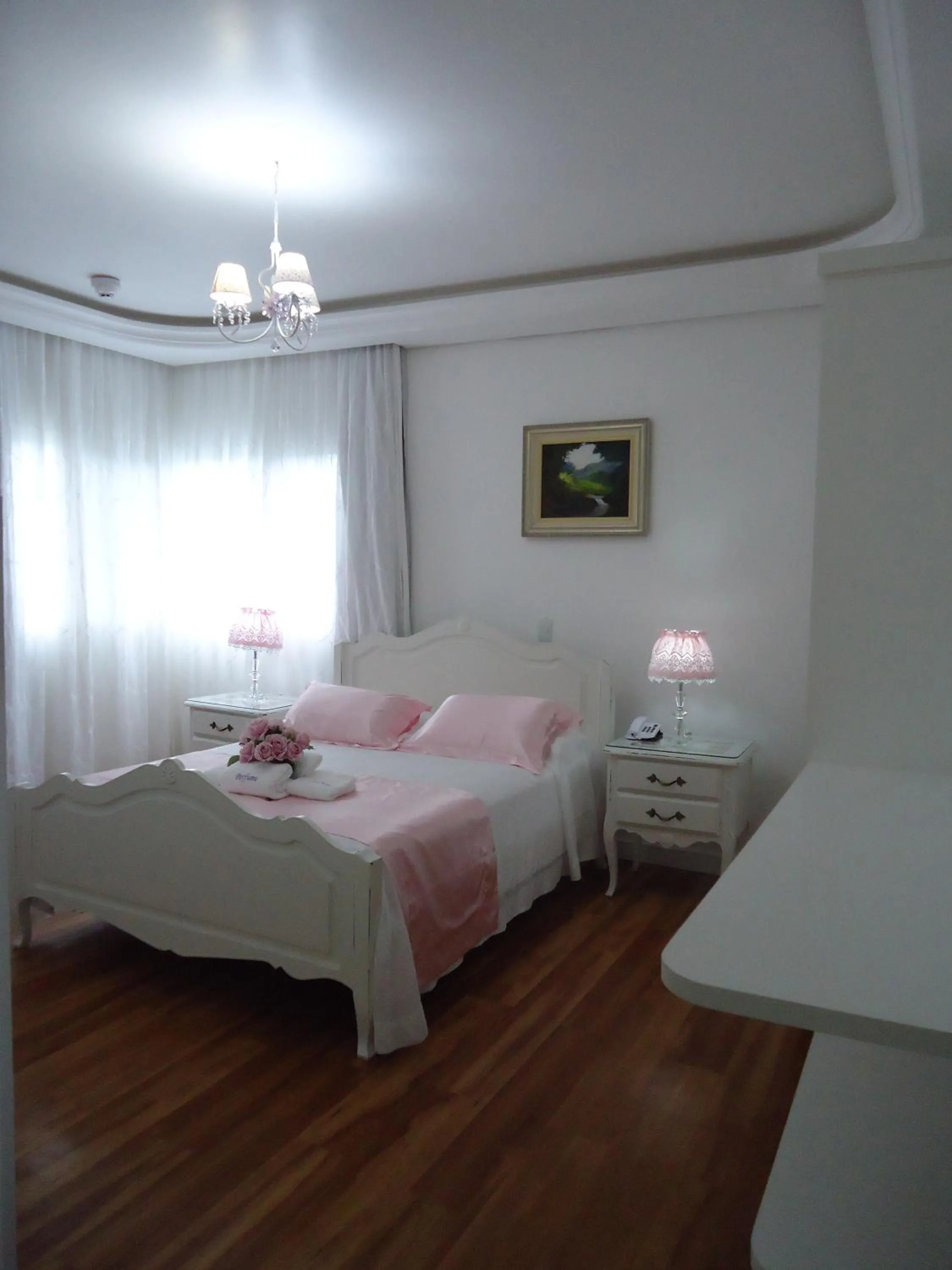 Bed in Pousada Perfume de Canela