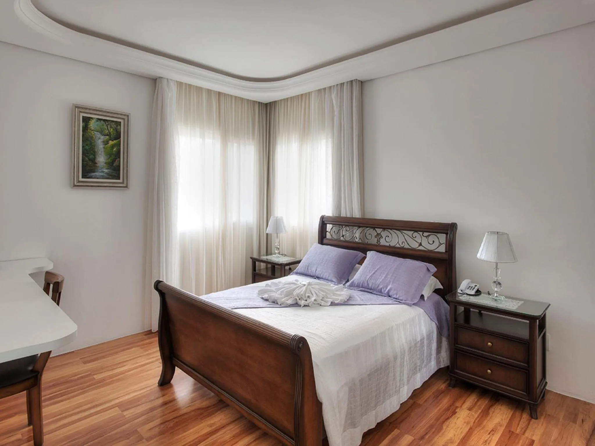 Photo of the whole room, Bed in Pousada Perfume de Canela