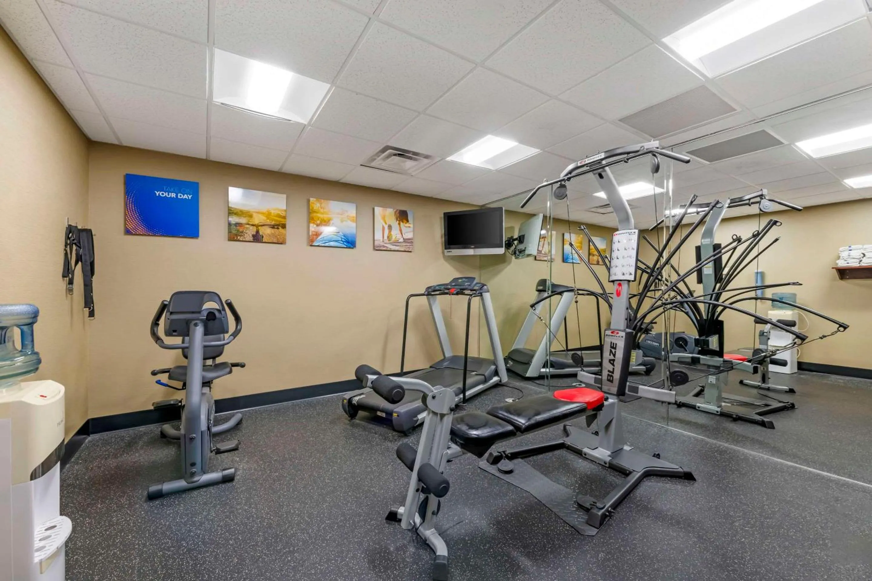 Fitness centre/facilities in Comfort Inn & Suites Tavares North