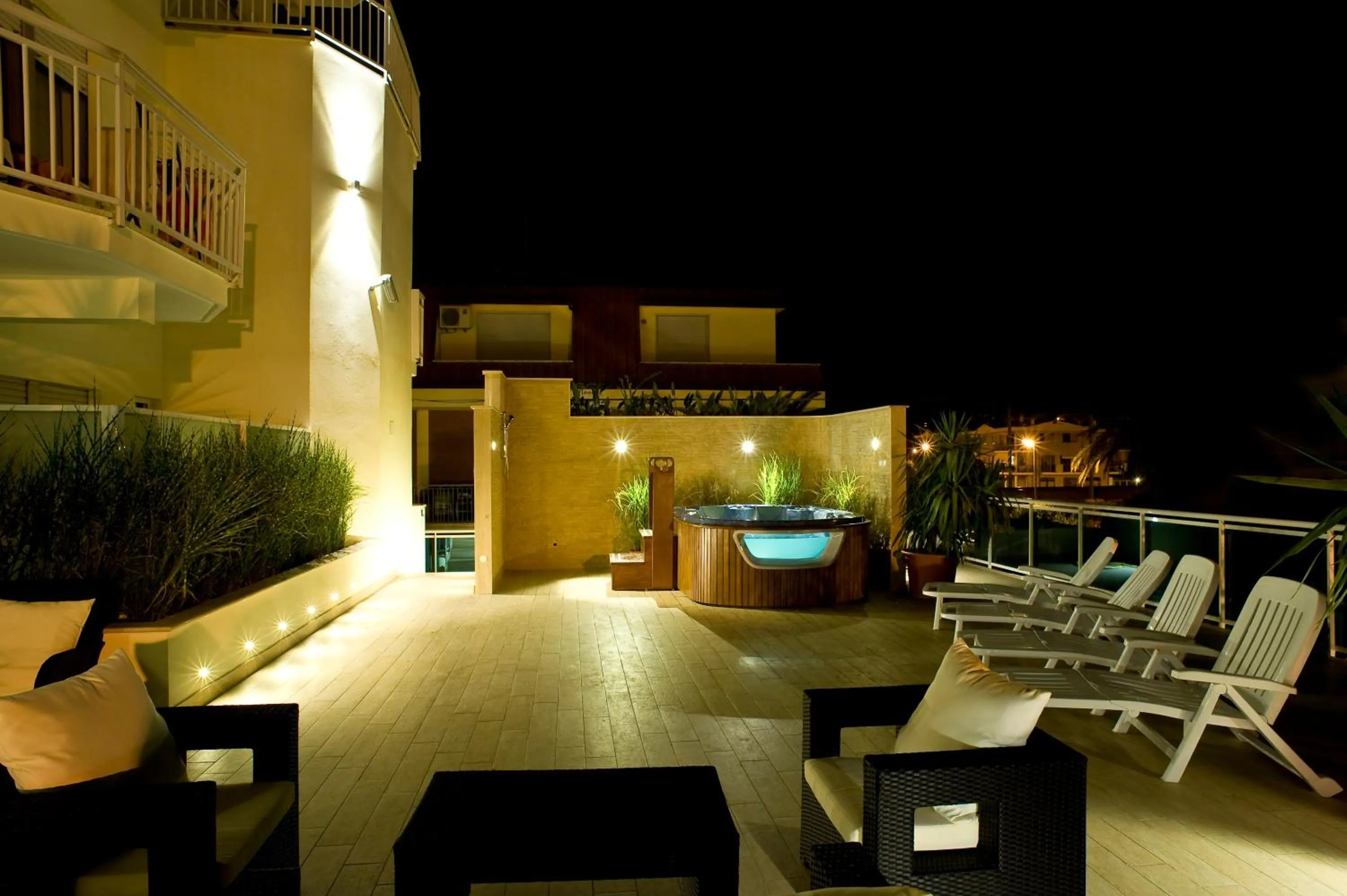 Night in Hotel Prater