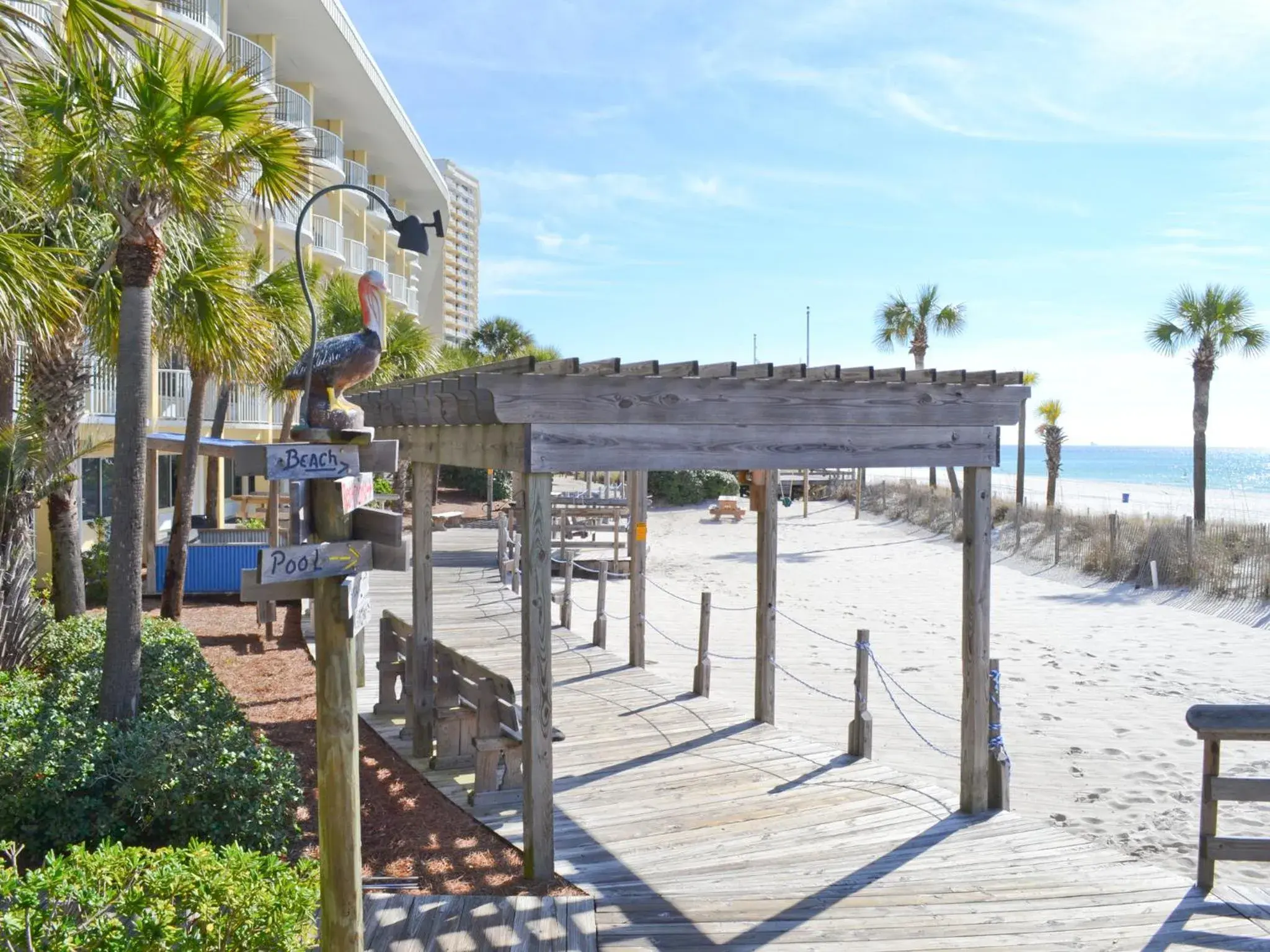 Facade/entrance in Boardwalk Beach Hotel Facade/entrance in Boardwalk Beach Hotel
