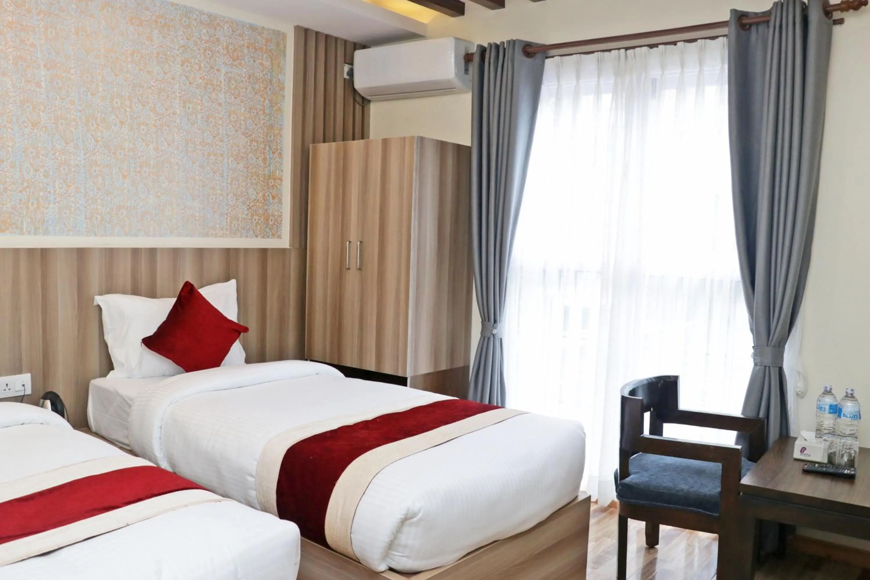 Bed in Hotel Royal Emperor