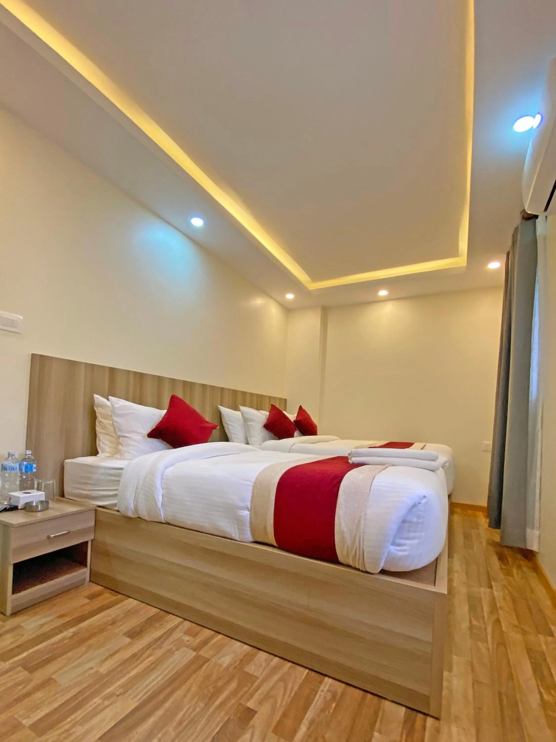 Bed in Hotel Royal Emperor