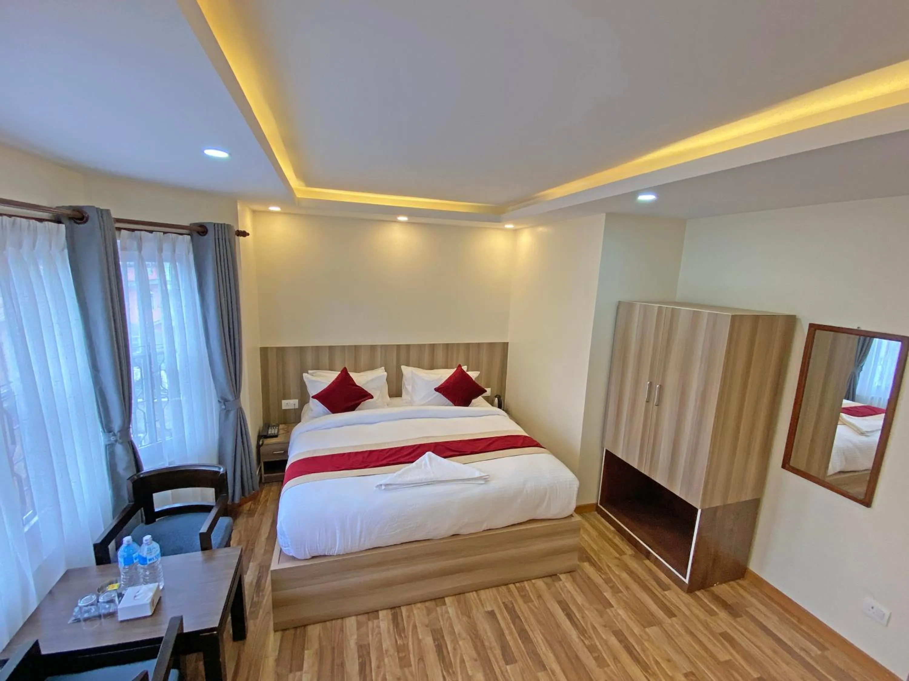 Bed in Hotel Royal Emperor