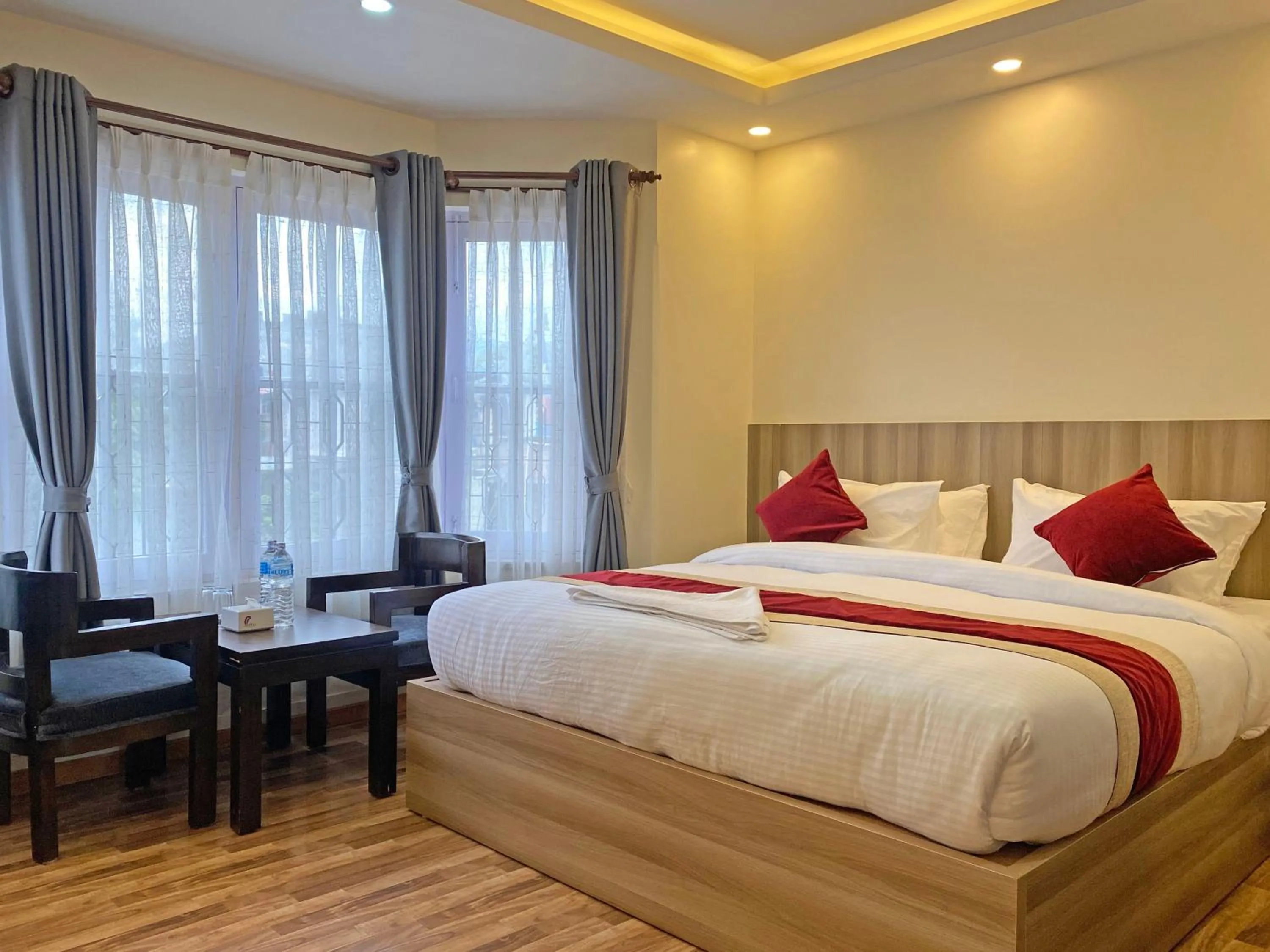 Bed in Hotel Royal Emperor