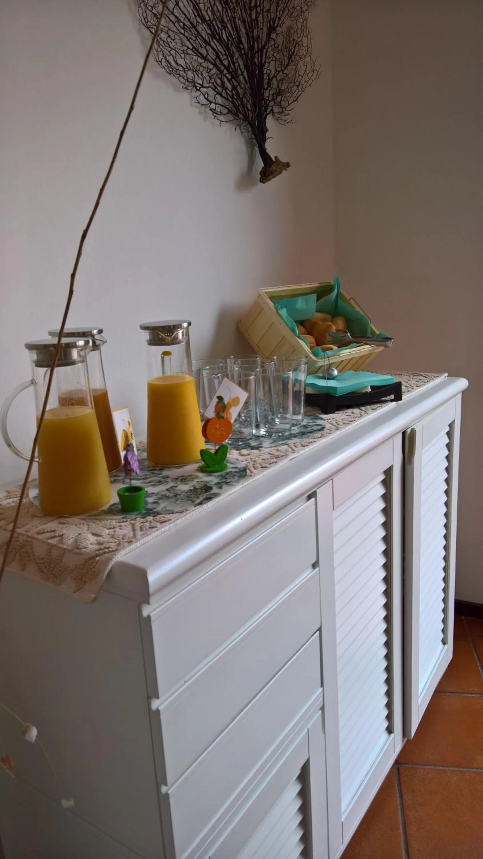 Food and drinks in Hotel Garibaldi