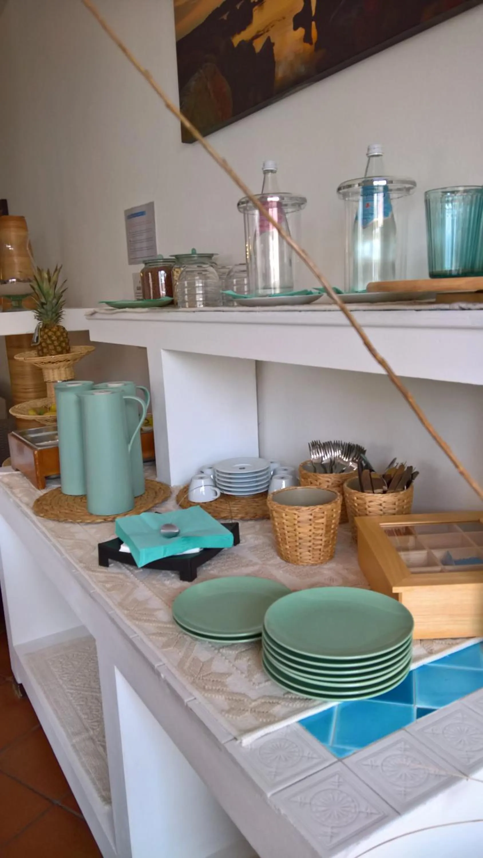 Buffet breakfast in Hotel Garibaldi