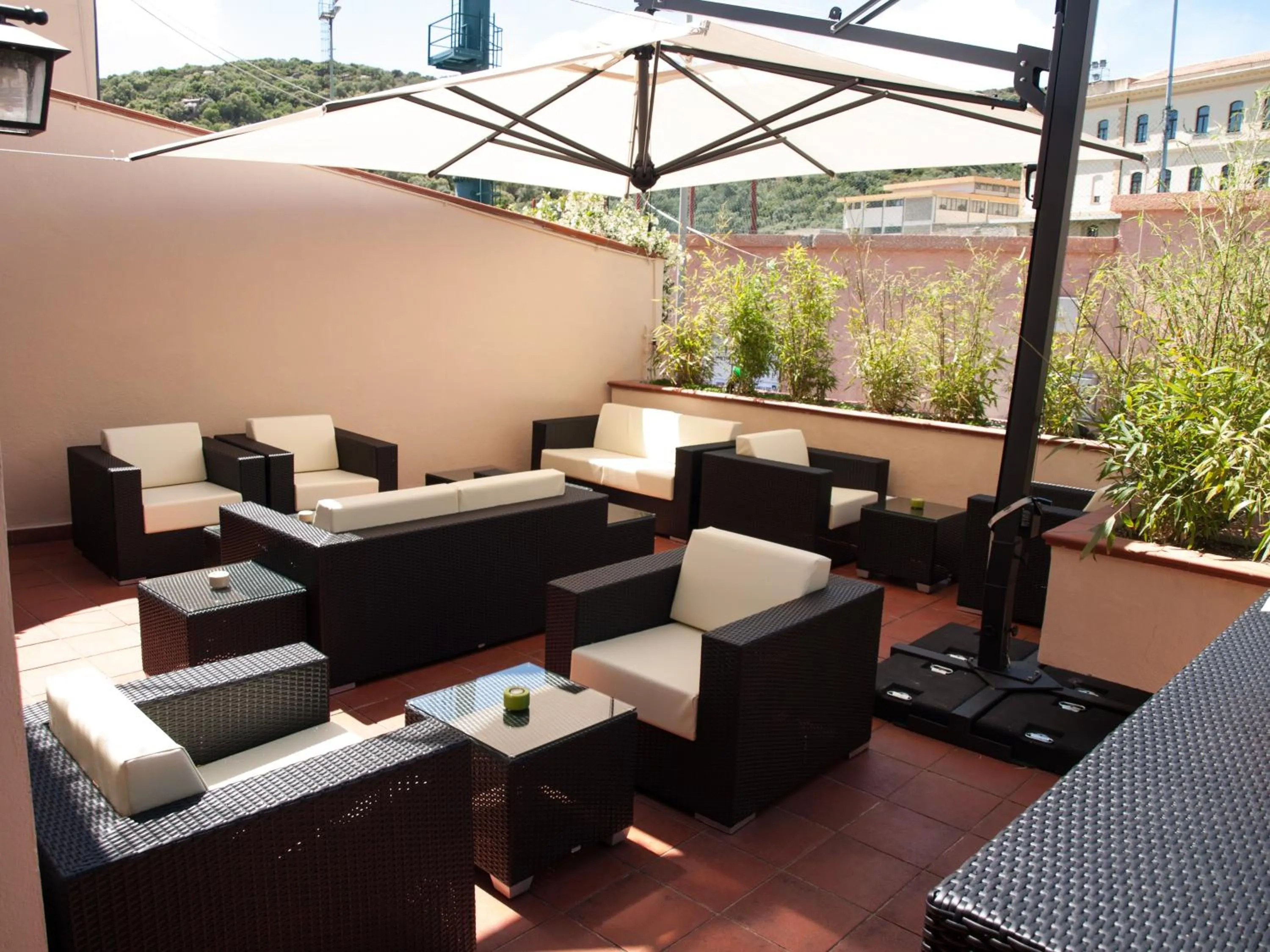 Balcony/Terrace in Hotel Garibaldi