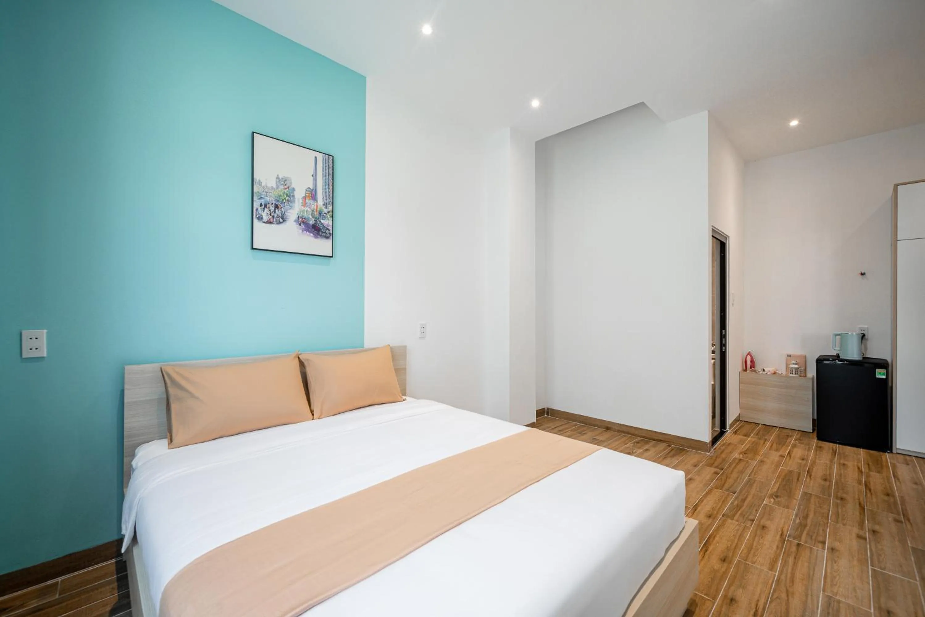 Bed in DreamHome - Sunset