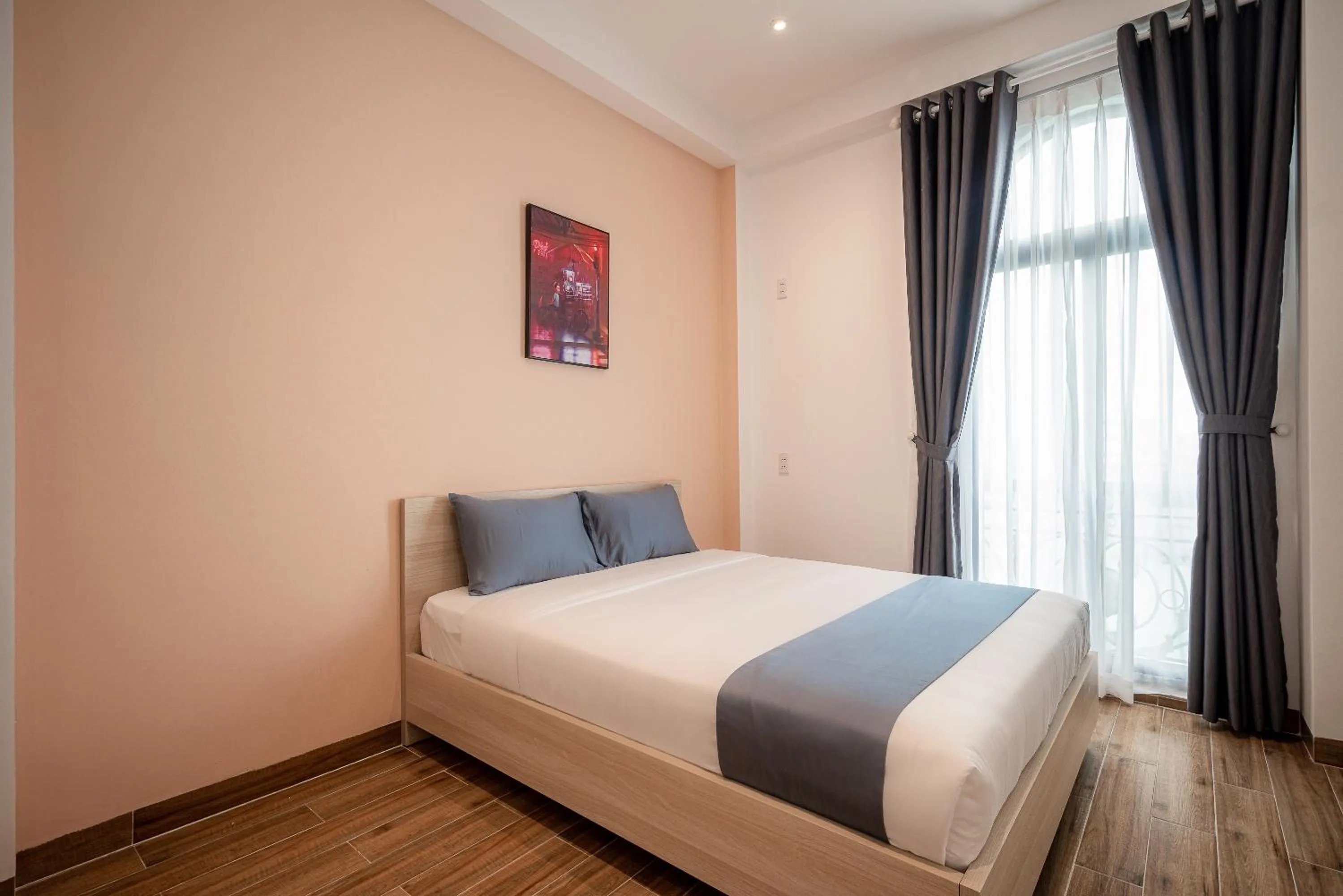 Bed in DreamHome - Sunset