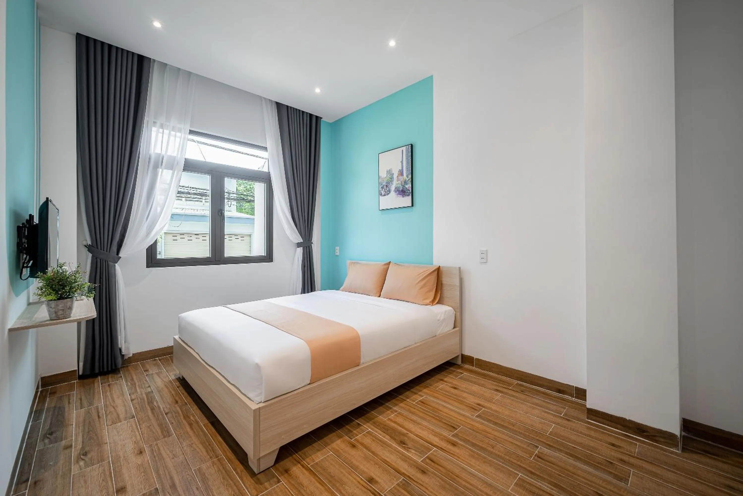 Bed in DreamHome - Sunset