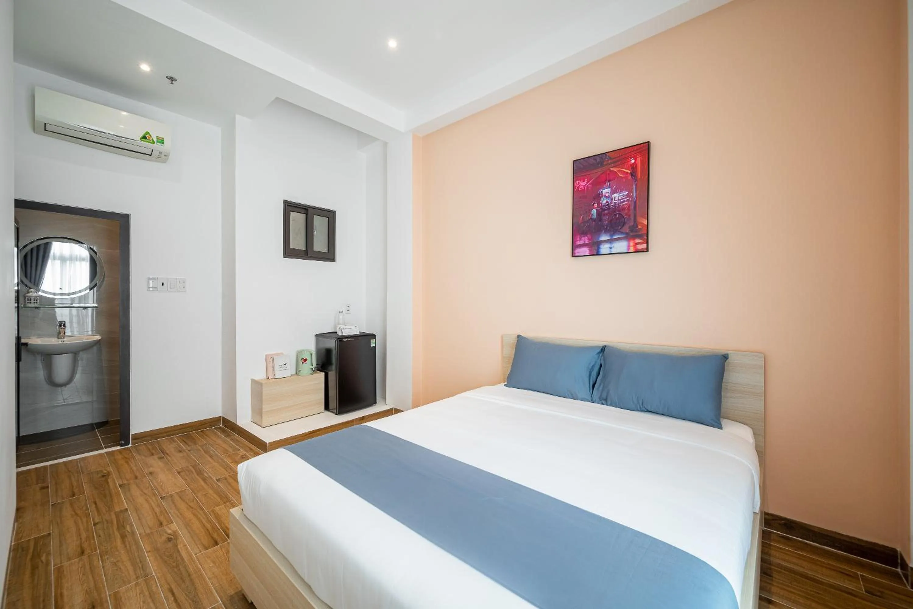 Bed in DreamHome - Sunset