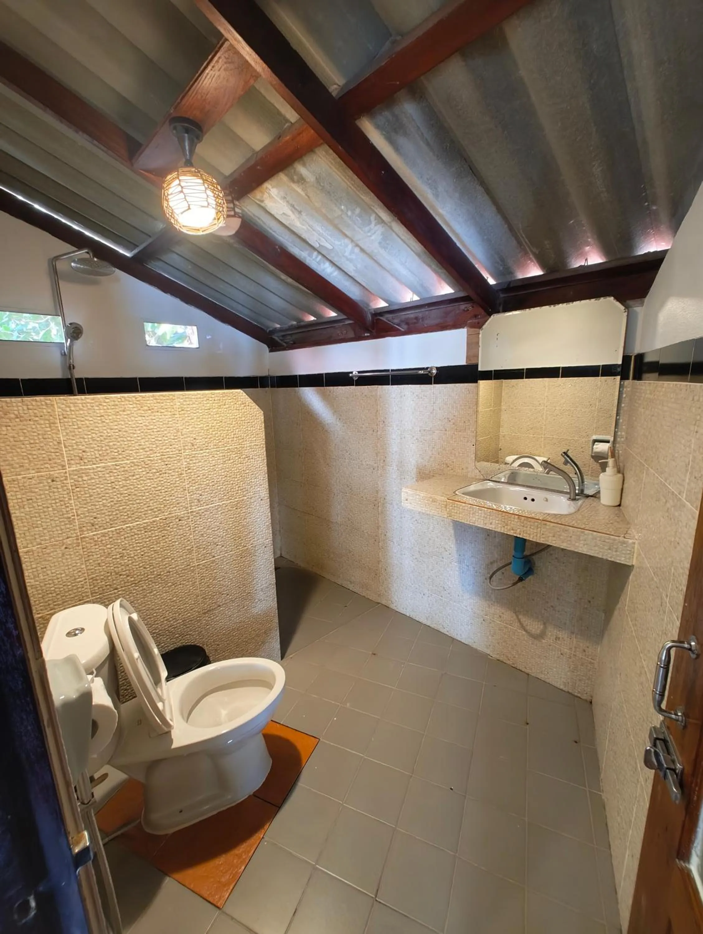 Shower in Ziggy Stardust