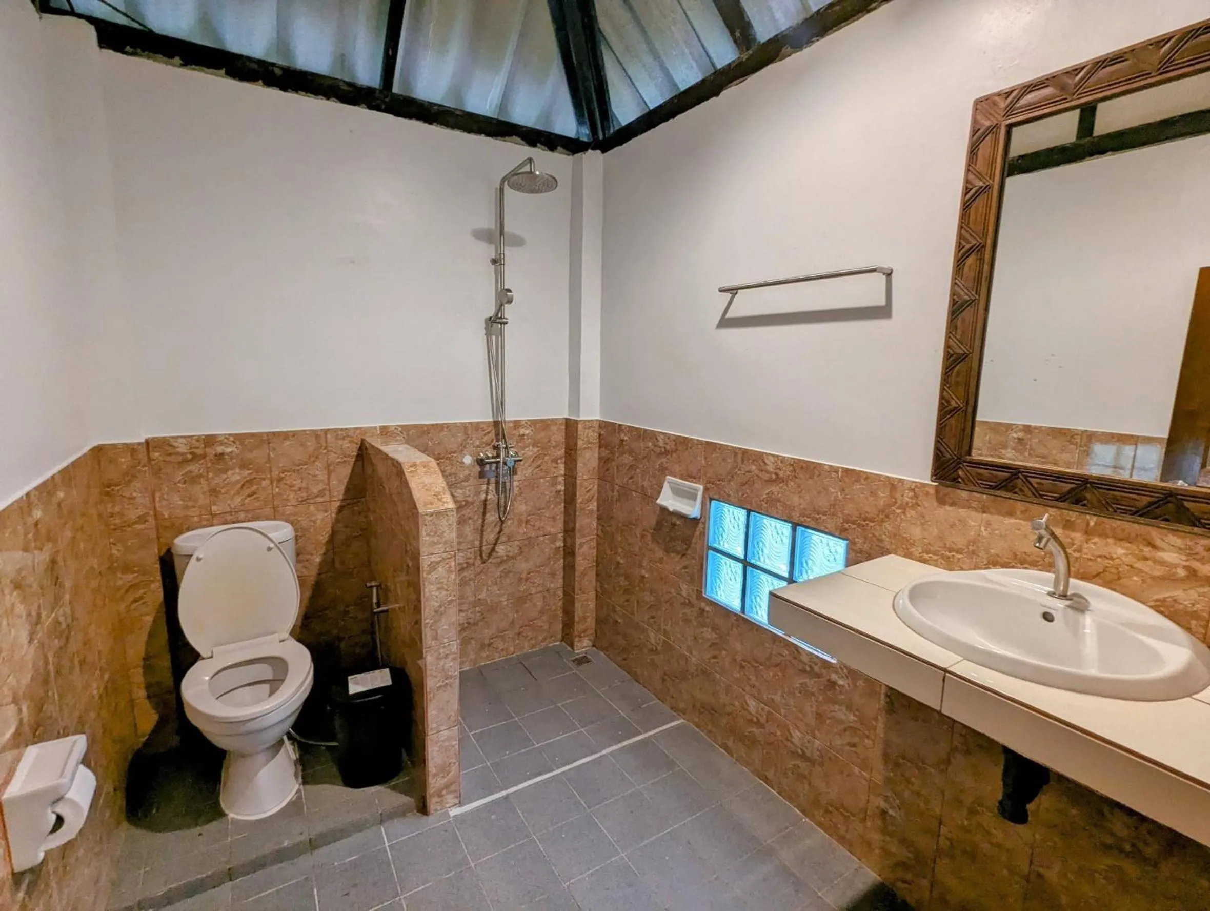 Shower in Ziggy Stardust