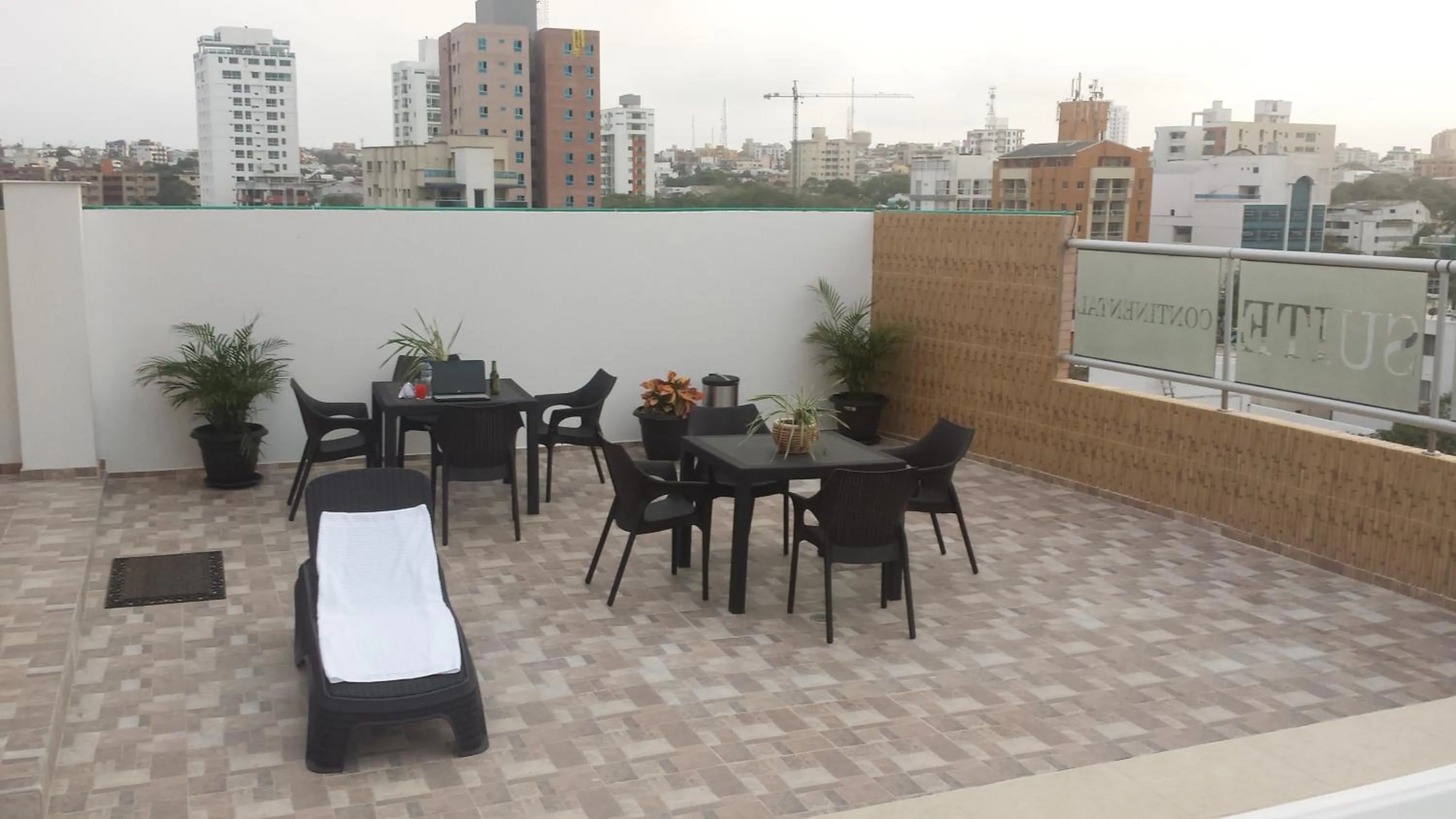 Balcony/Terrace in Hotel Suite Continental