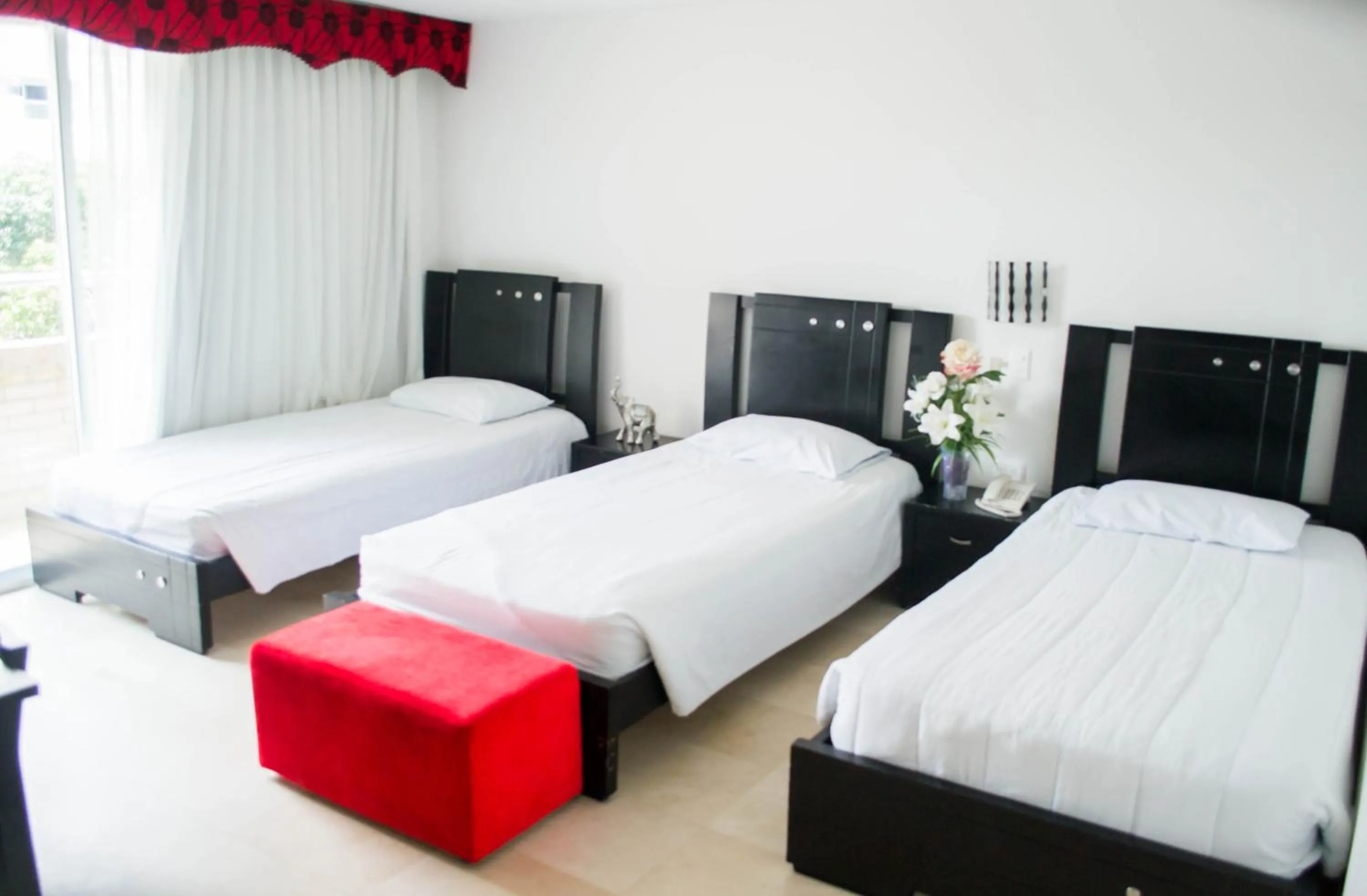 Bed in Hotel Suite Continental